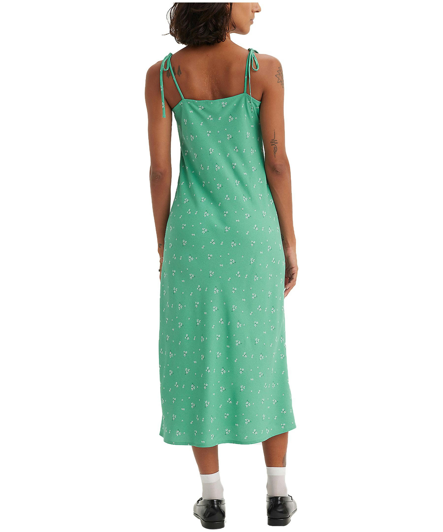 Levi's Women's Rena Fitted V Neck Midi Dress