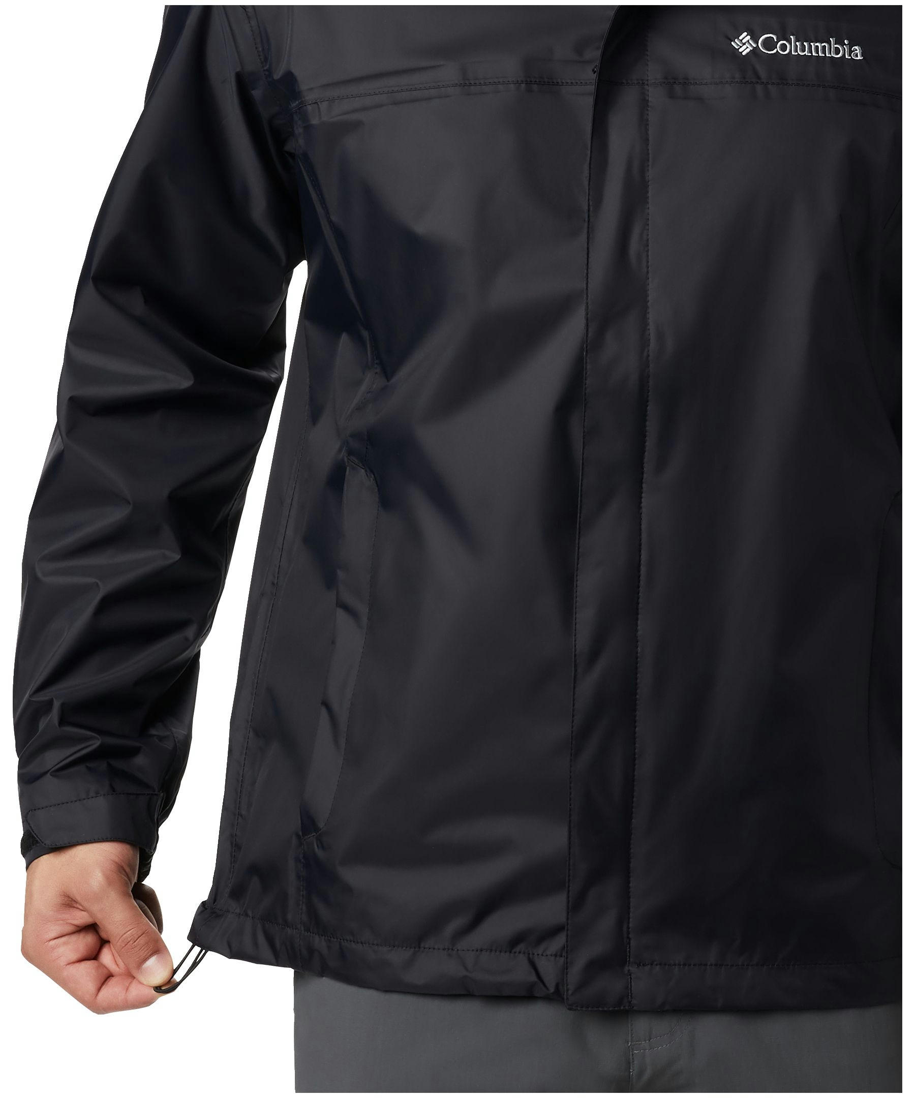 Columbia Men's Watertight II Hooded Rain Jacket, Waterproof, Breathable, Packable, Hiking