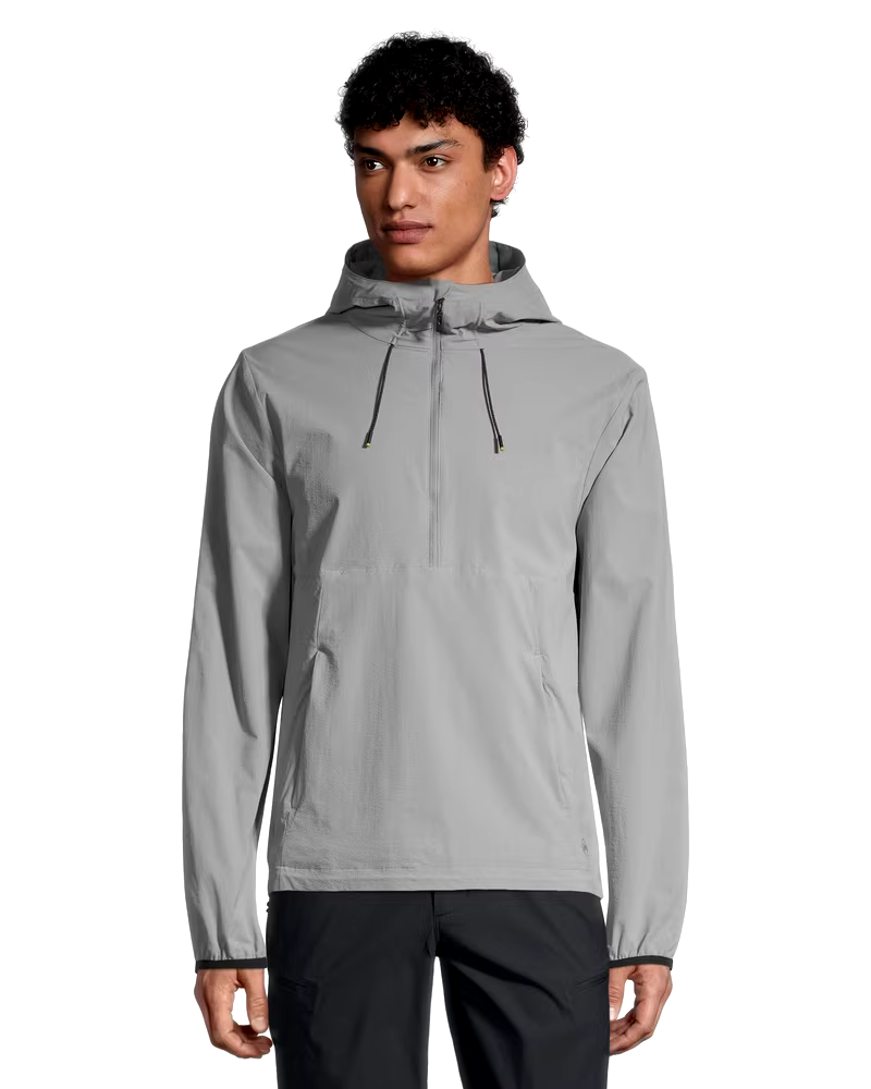 WindRiver Men's Tick and Mosquito Repellent Quarter Zip Pullover Hoodie