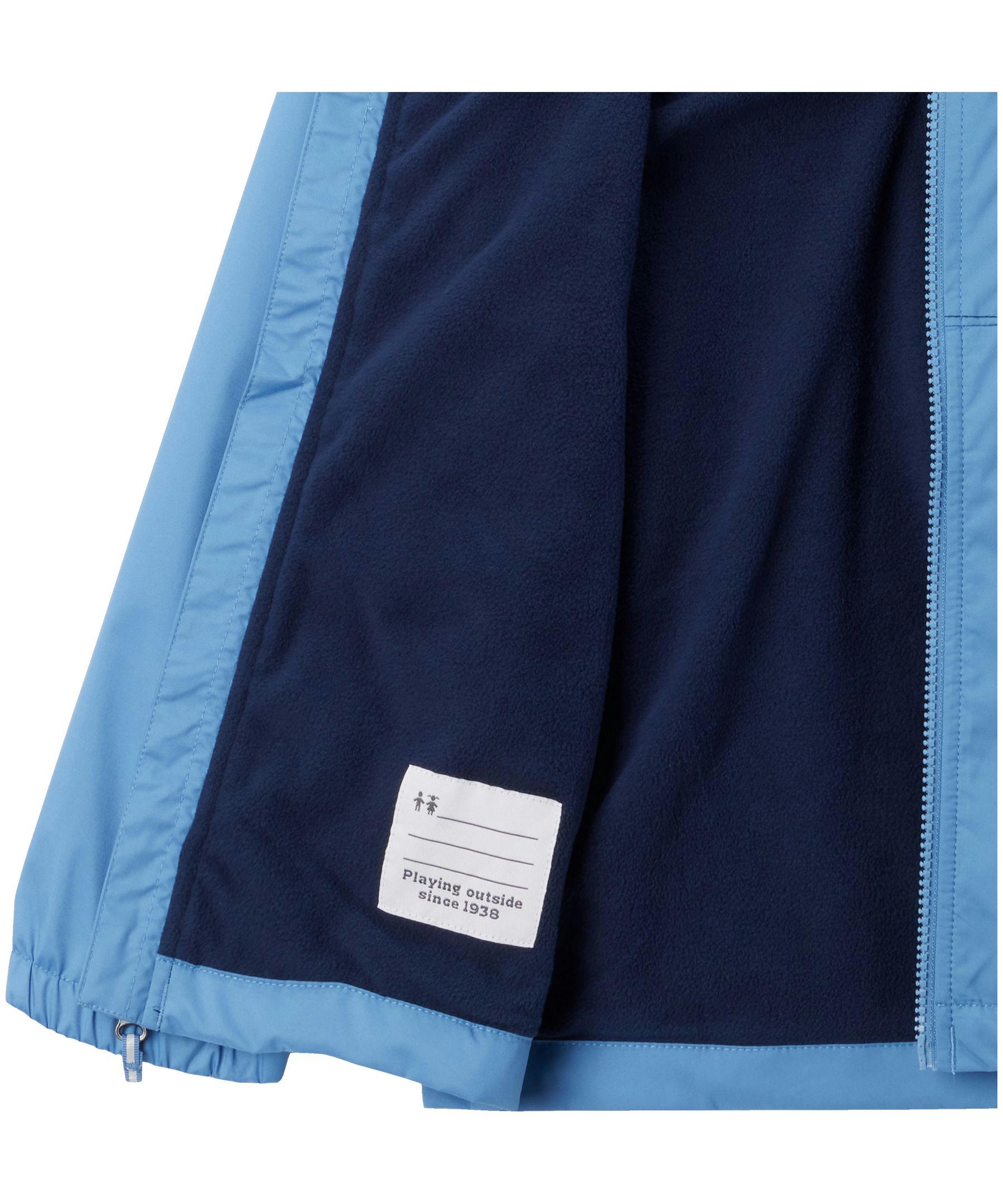 Columbia Youth Unisex Rainy Trails Fleece Lined Jacket