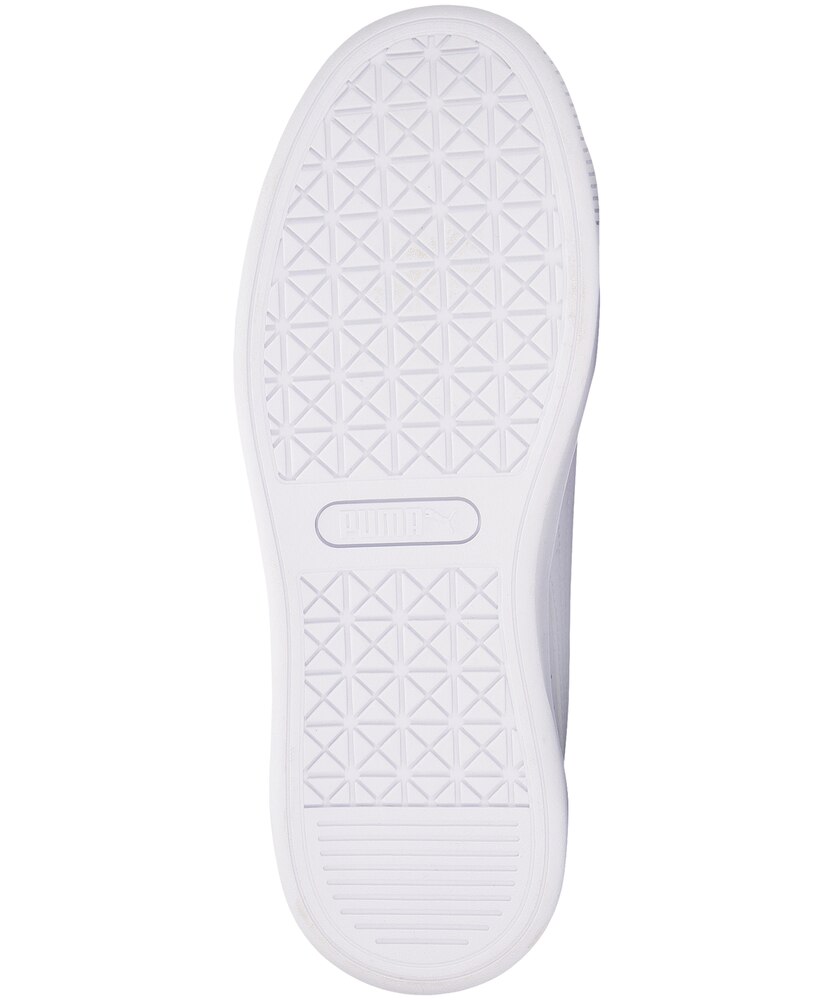 Puma Women's Vikki V3 Leather Sneakers - White Silver