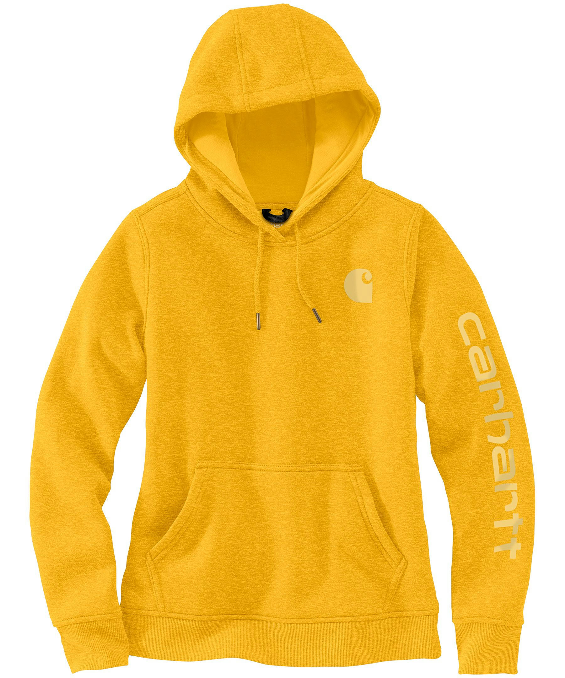 Carhartt Women's Relaxed Fit Sleeve Logo Graphic Hoodie