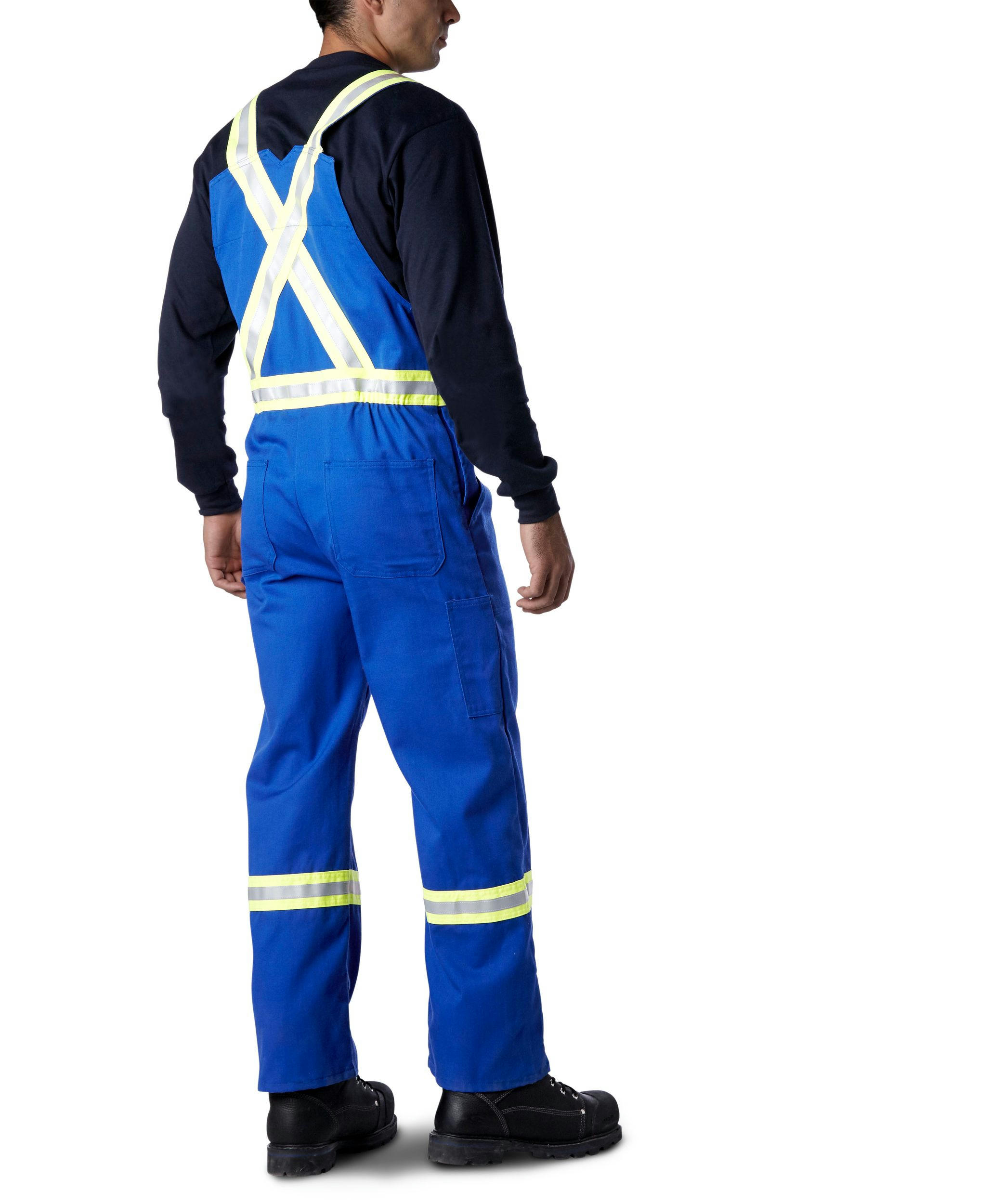 Firewall Men's Flame Resistant Striped Bib Overall