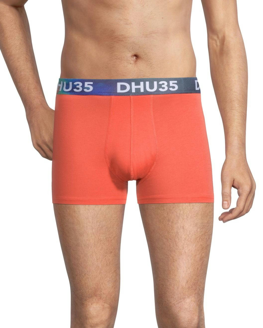 Denver Hayes Men's 2 Pack Stretch Side x Side Trunk Briefs Underwear
