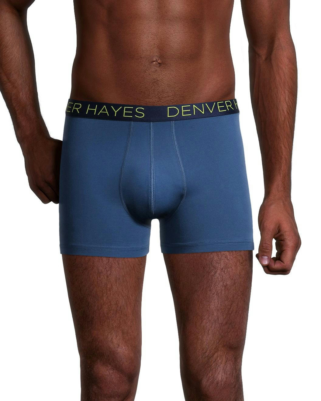 Denver Hayes Men's 2-Pack DriWear Trunk Brief