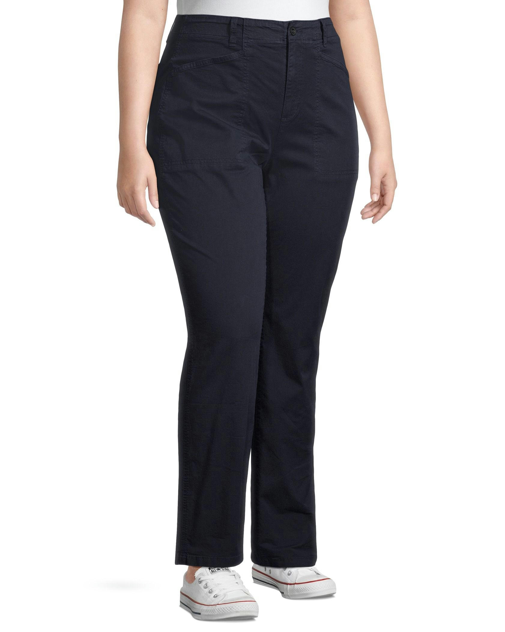 Denver Hayes Women's Garment Wash Stretch Pants