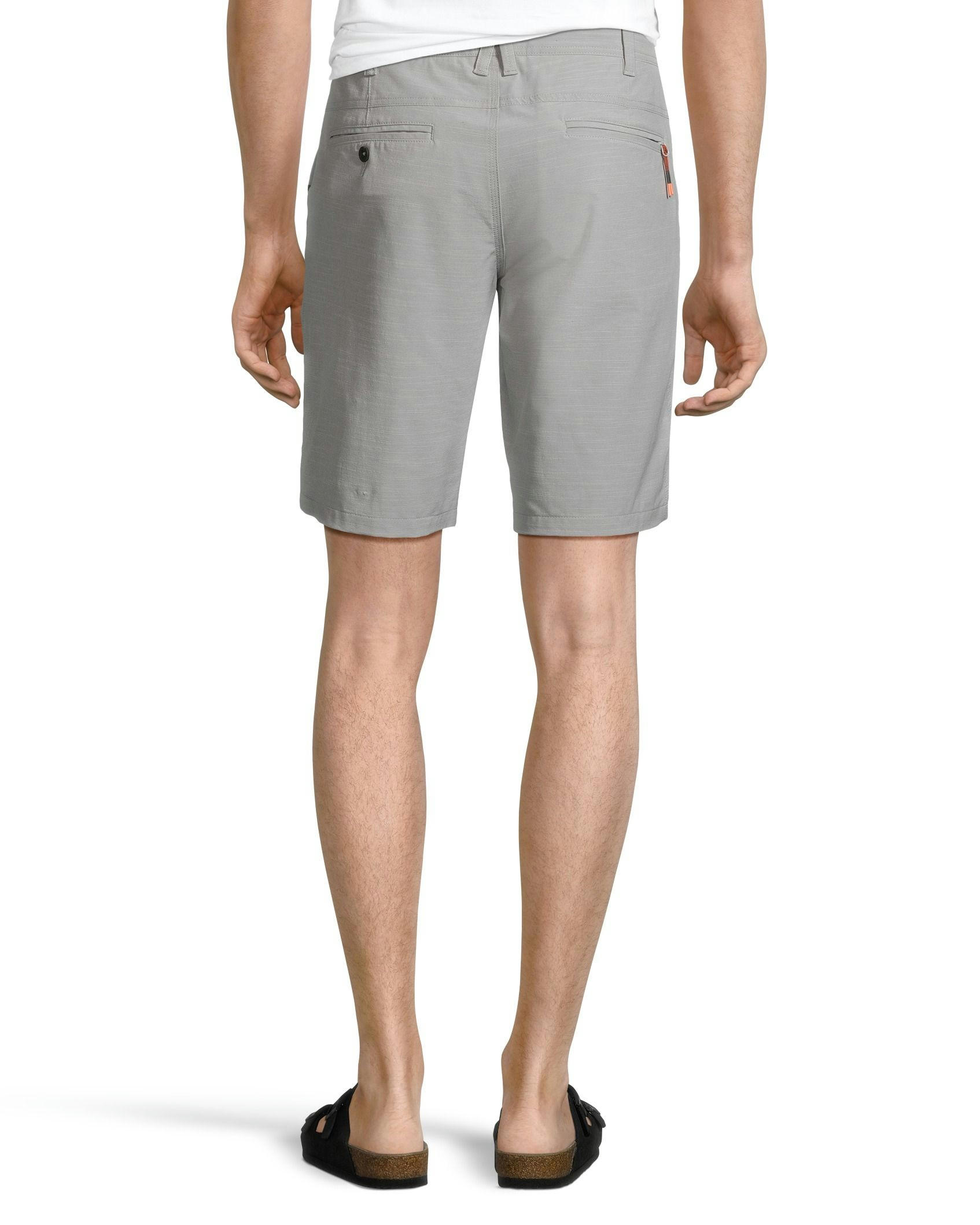 FarWest Men's End on End Stretch Textured Hybrid Shorts