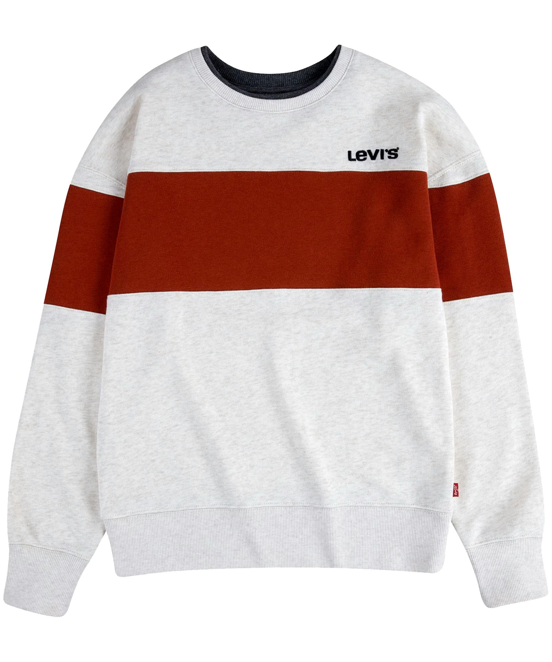 Levi's Kids' Unisex Colourblock Crewneck Pullover Sweatshirt