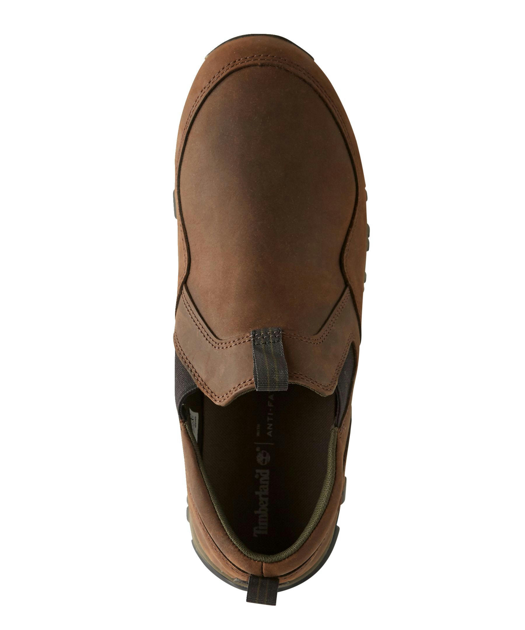 Timberland Men's Mt Maddsen Slip On Leather Shoes Brown - Wide