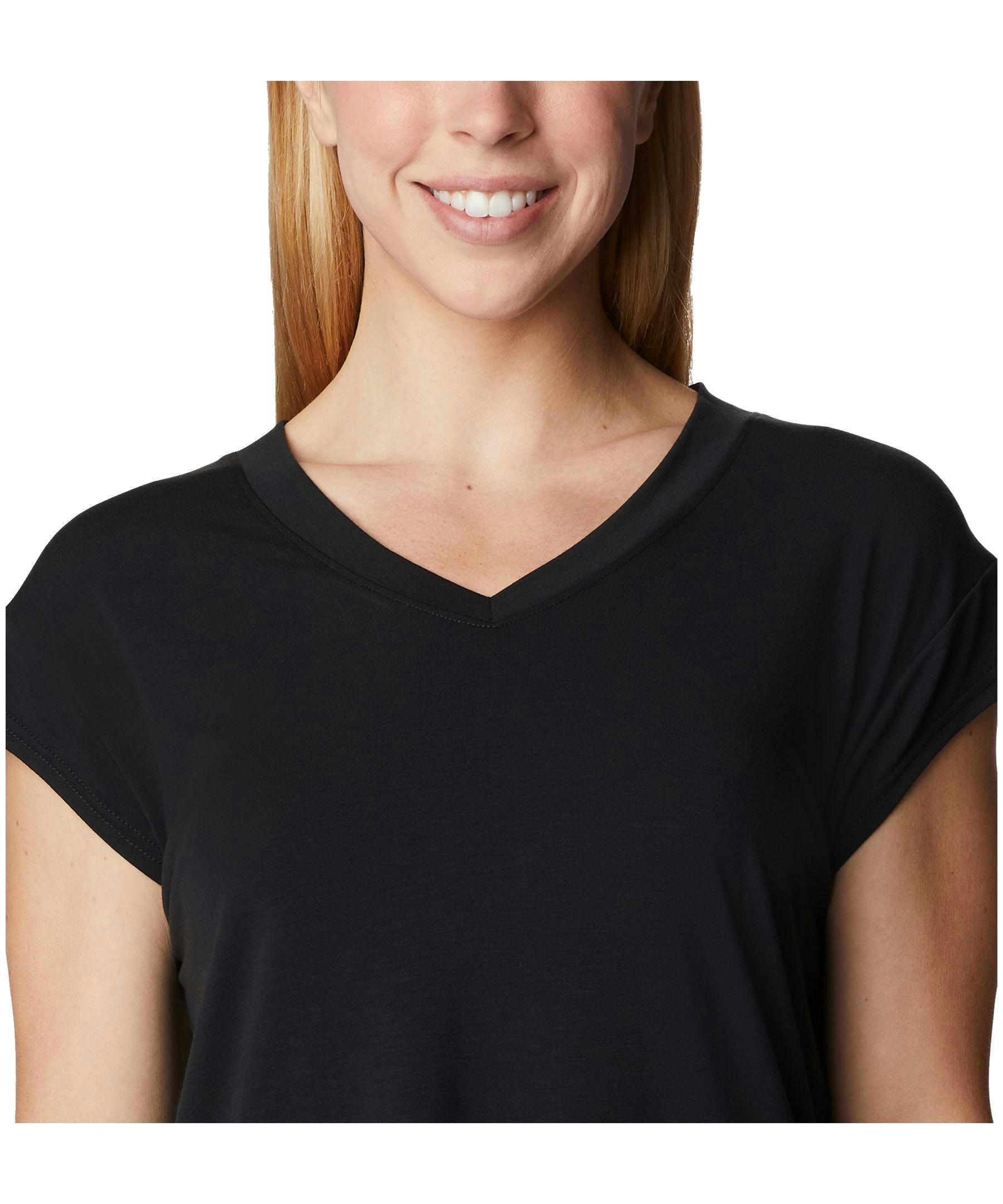 Columbia Women's Boundless Beauty Omni-Wick V-Neck T Shirt