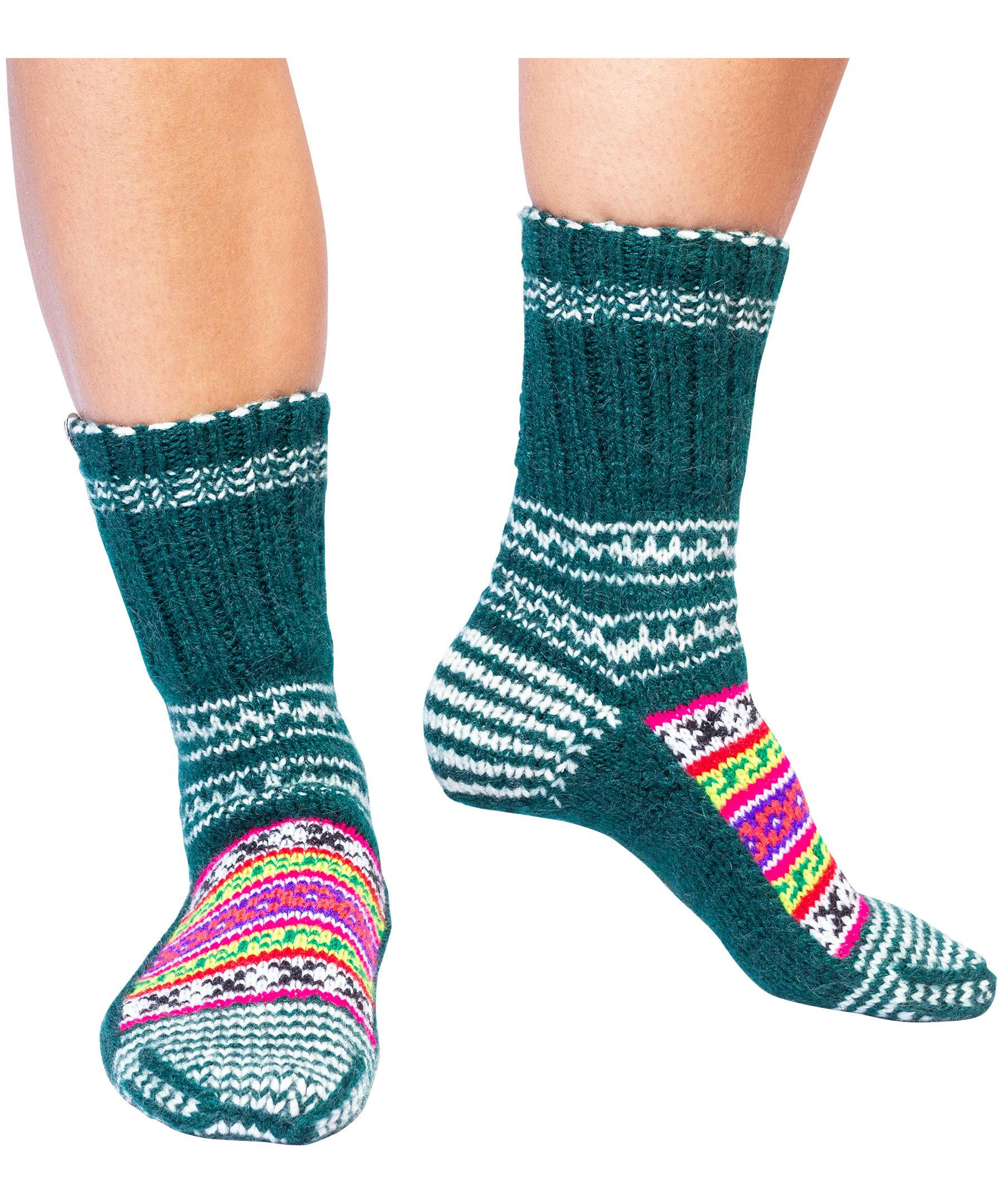 Fazl Women's Bundar (Monkey) Woolen Socks