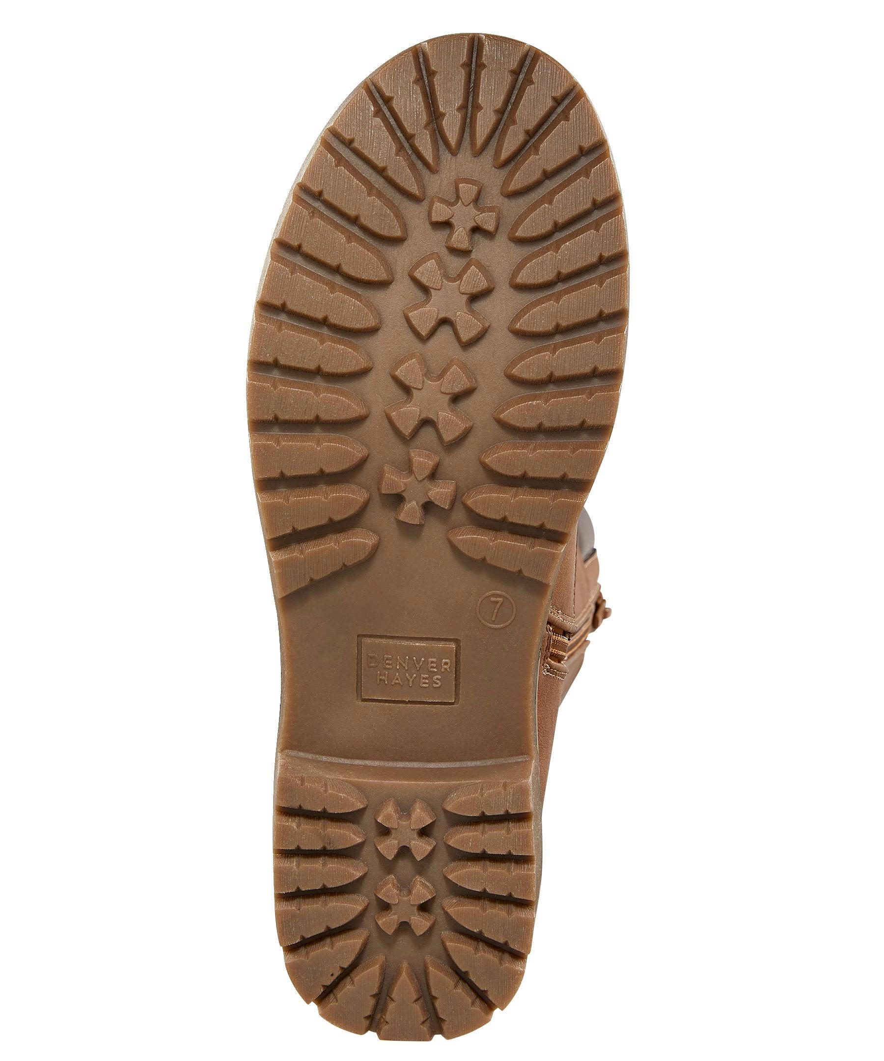 Denver Hayes Women's Laura Lug Sole Lace-Up Boots