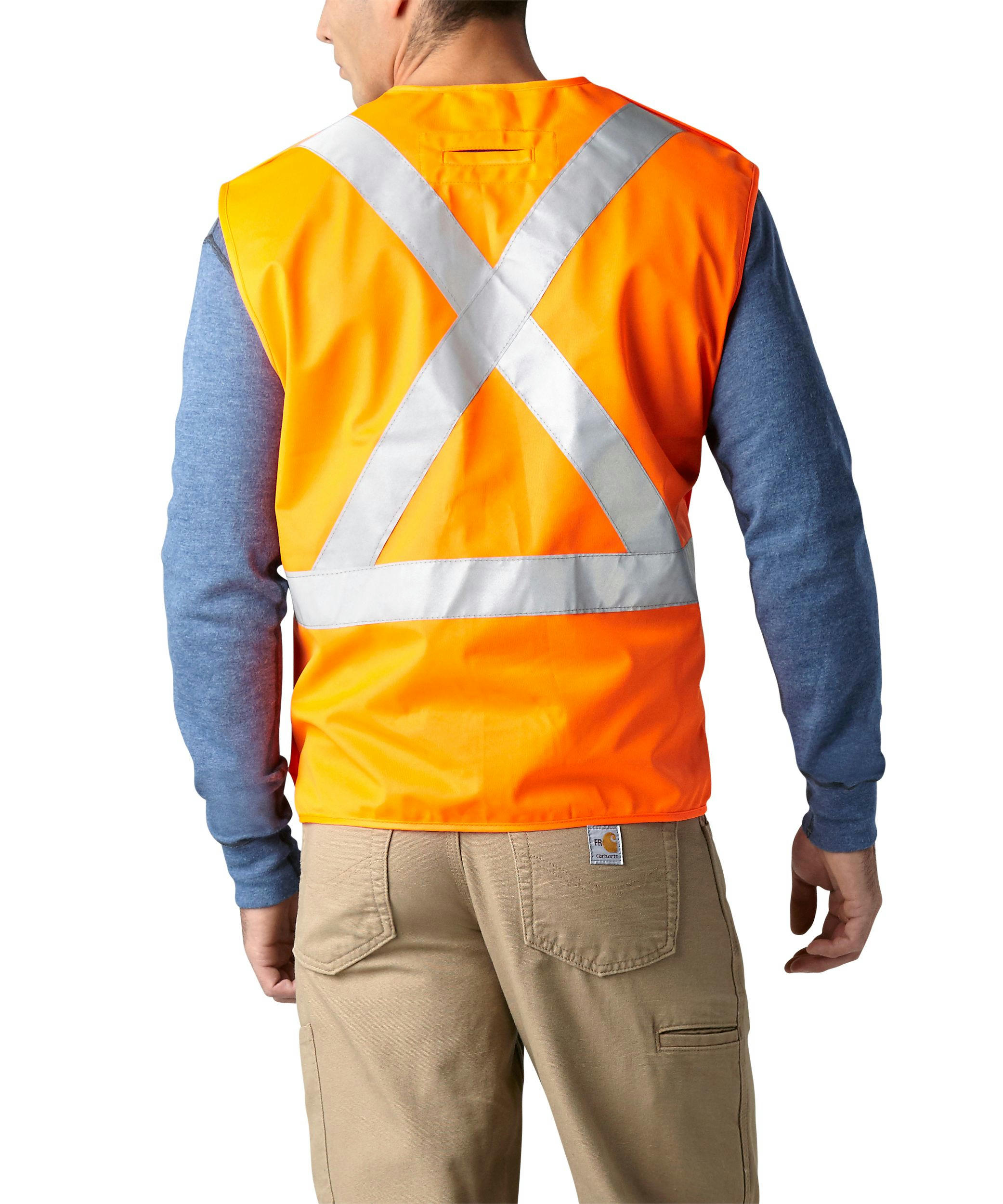 Viking Men's Visibility FR Treated Safety Vest - Orange