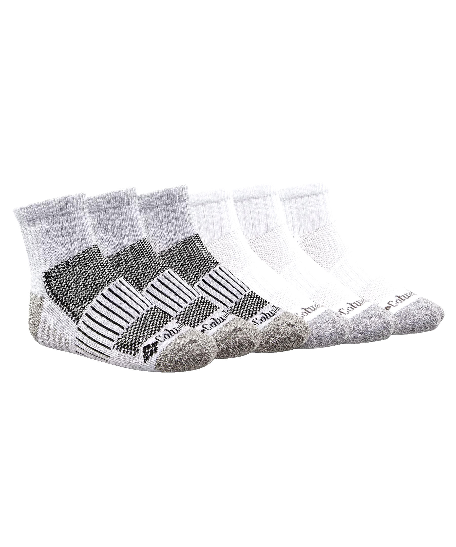 Columbia Kids' Unisex 6 Pack Quarter Socks