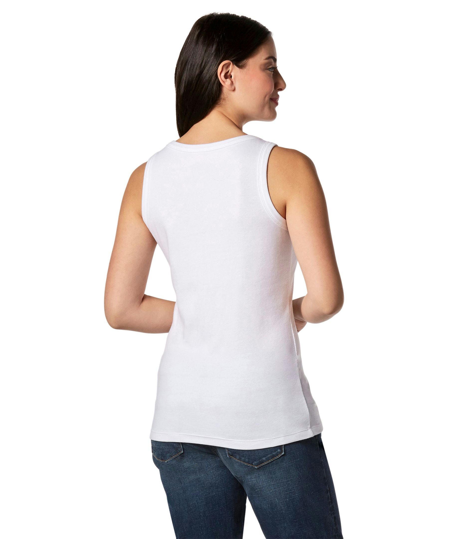 Denver Hayes Women's Fitted Henley Tank Top