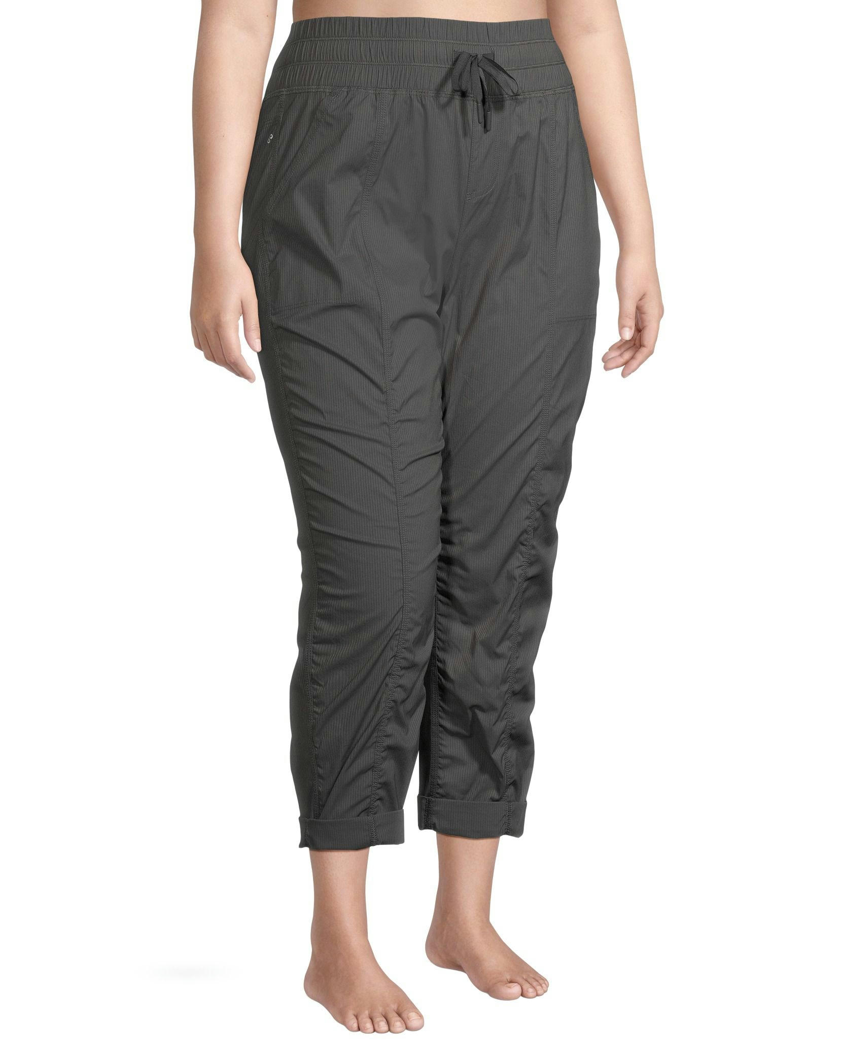 Shambhala Women's Live-In Ease Mid Rise Capri Pants