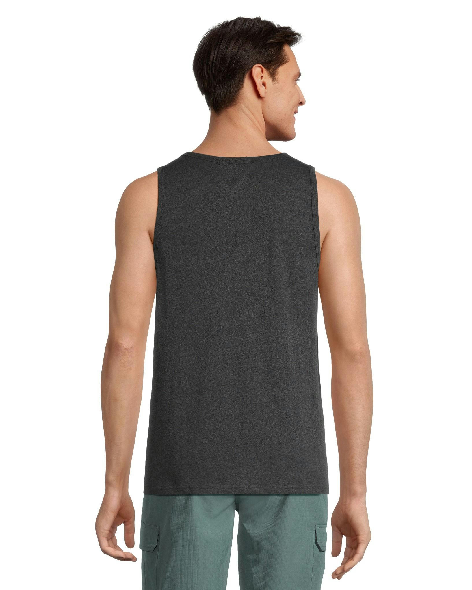 FarWest Men's Solid Basic Tank Top