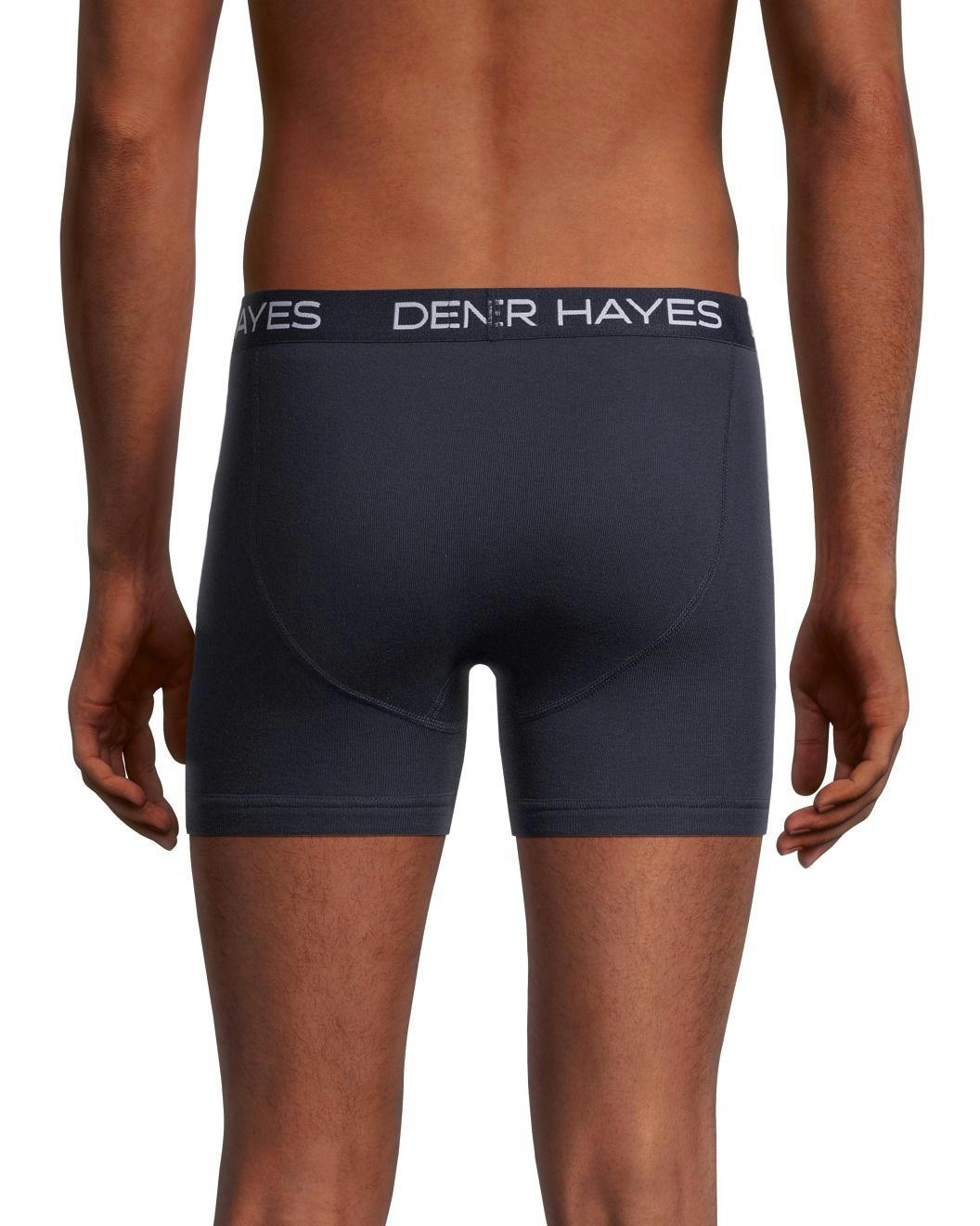 Denver Hayes Men's 3 Pack Solid Boxer Briefs