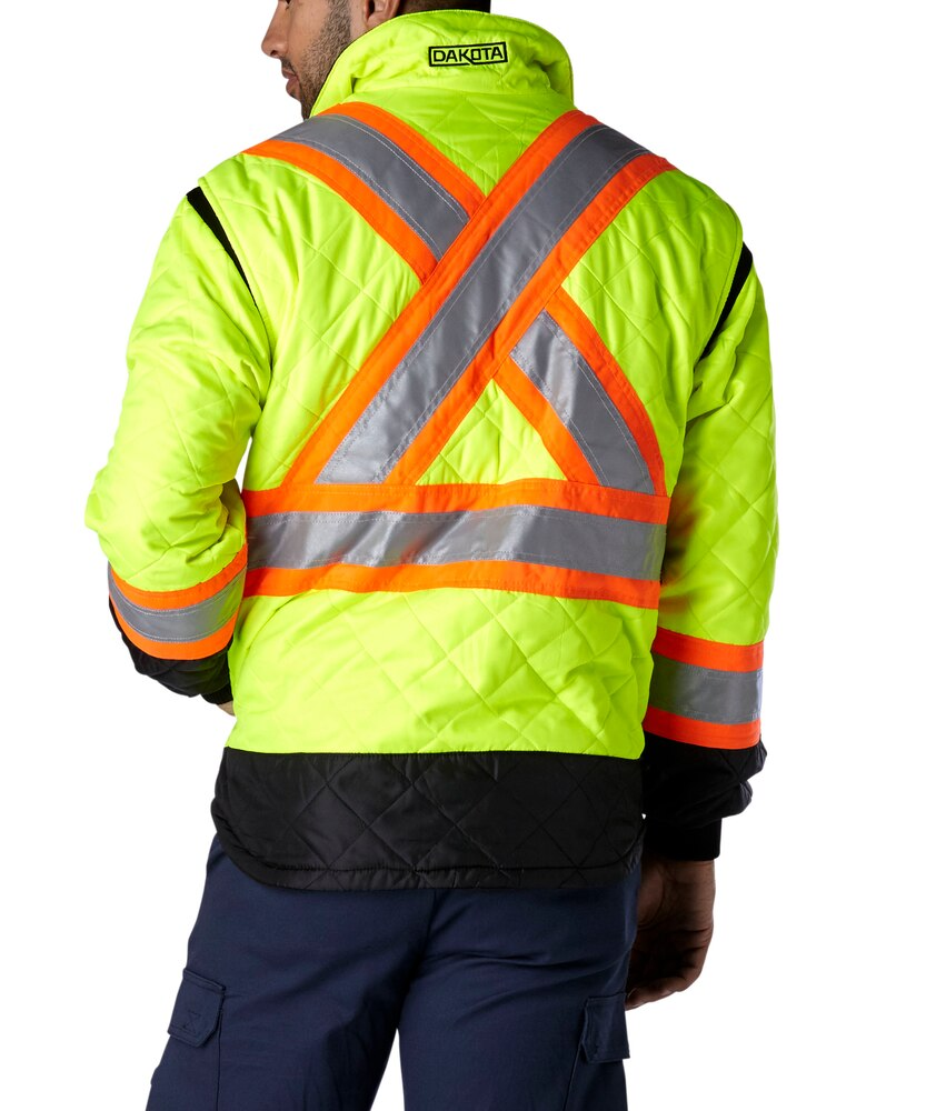 Dakota WorkPro Series Men's Hi Vis T-Max Insulated Freezer Jacket