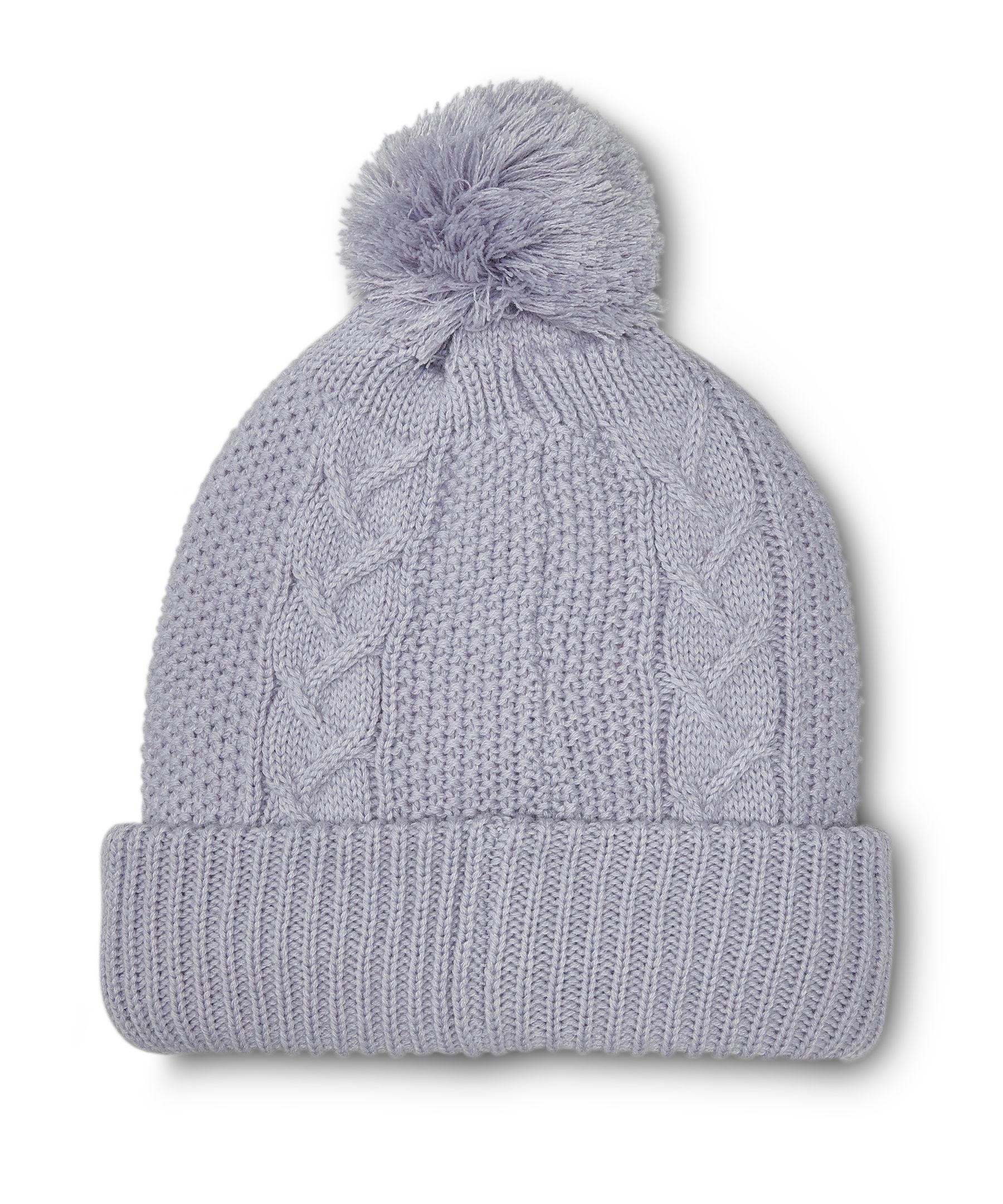 Denver Hayes Women's Cable Knit Pile Lined Cuffed Toque