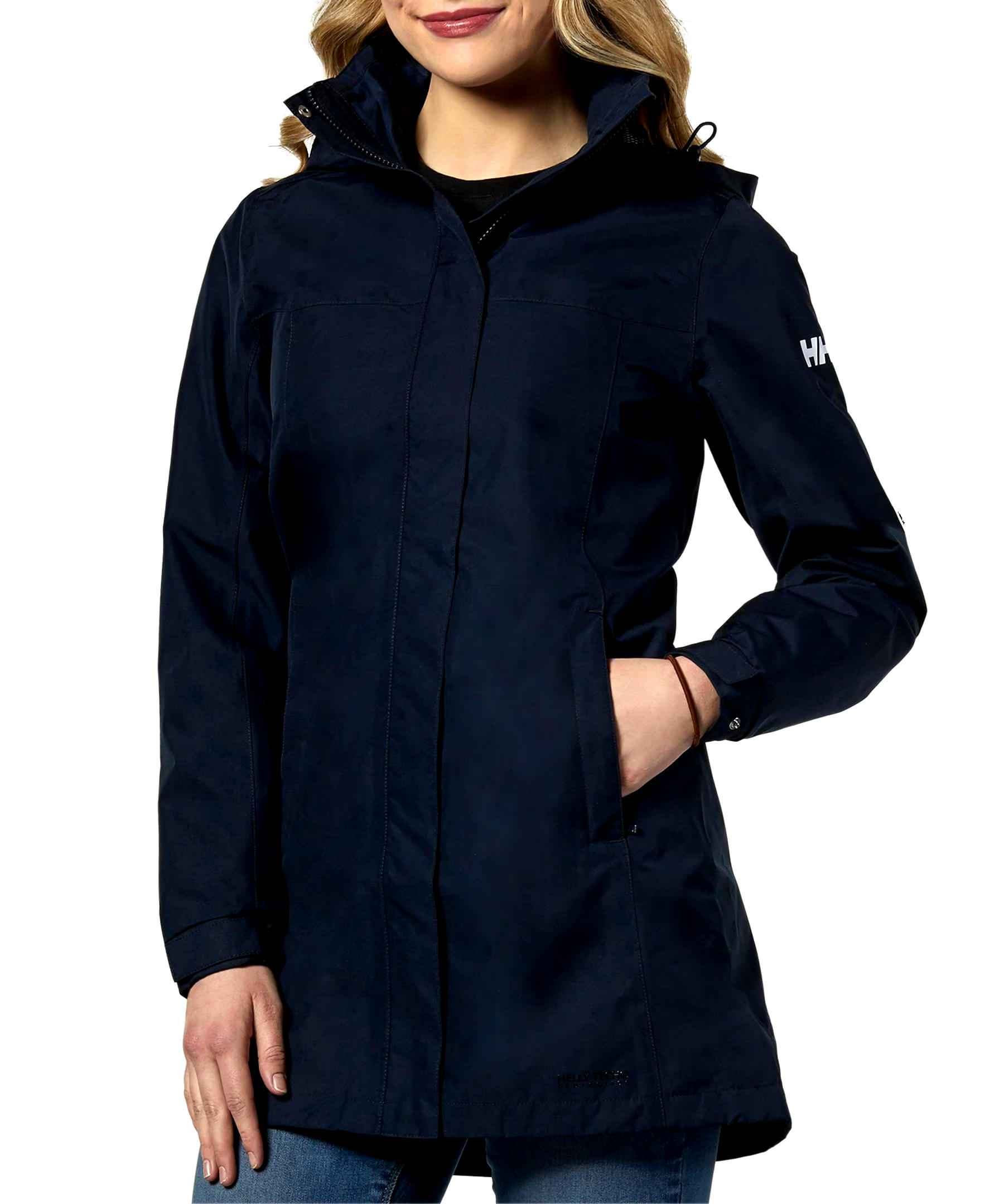 Helly Hansen Women's Aden Helly Tech Waterproof Long Rain Jacket