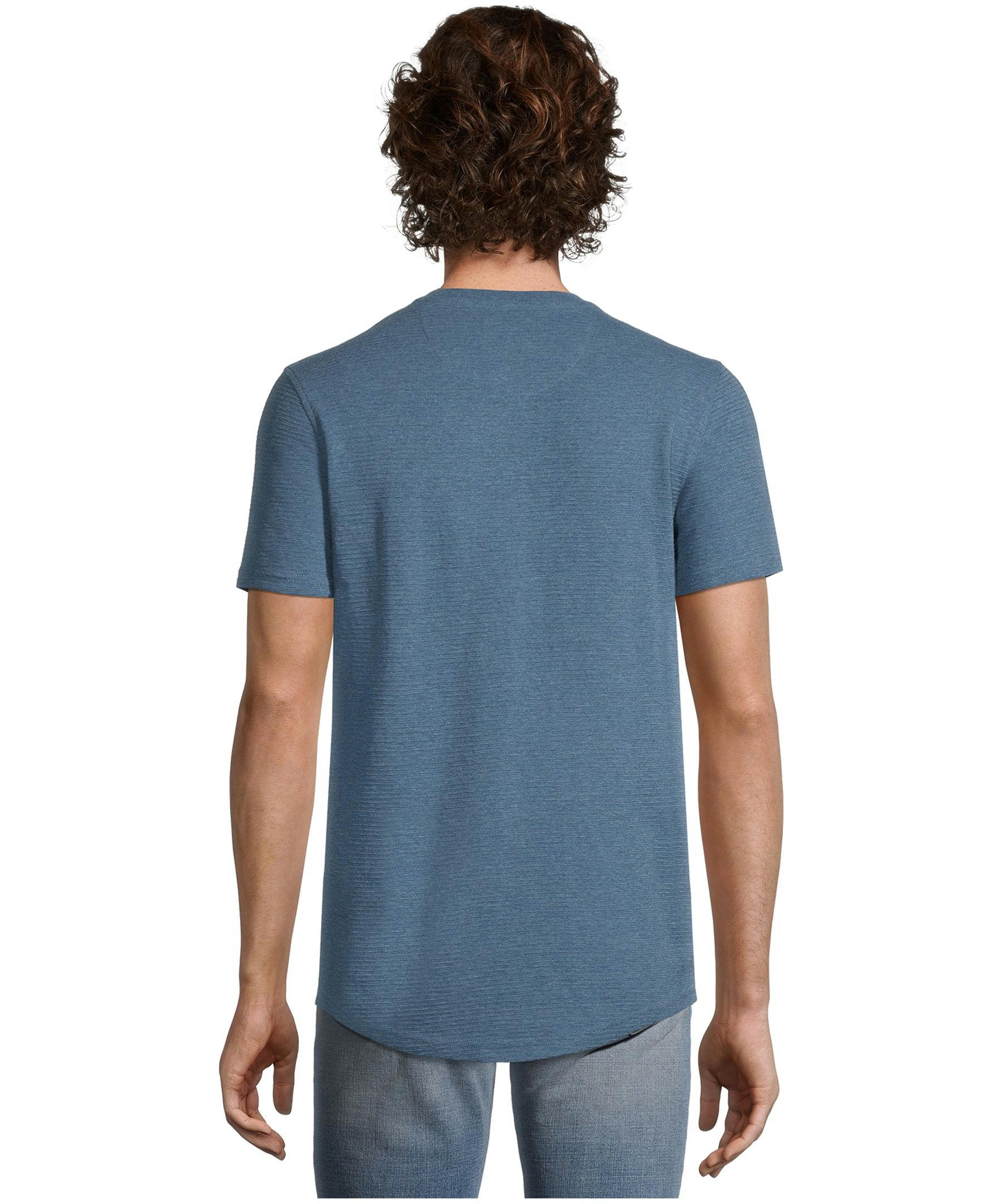 Men's Short Sleeve Modern Fit Ottoman Henley Shirt