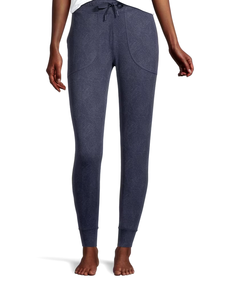 Shambhala Women's Mid Rise Live-In Comfort Fitted Jogger Pants