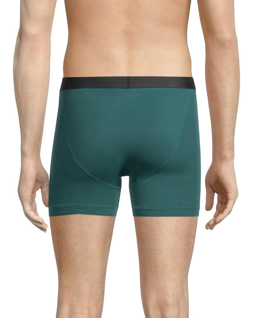 Denver Hayes Men's 4 Pack Classic Boxer Briefs Underwear