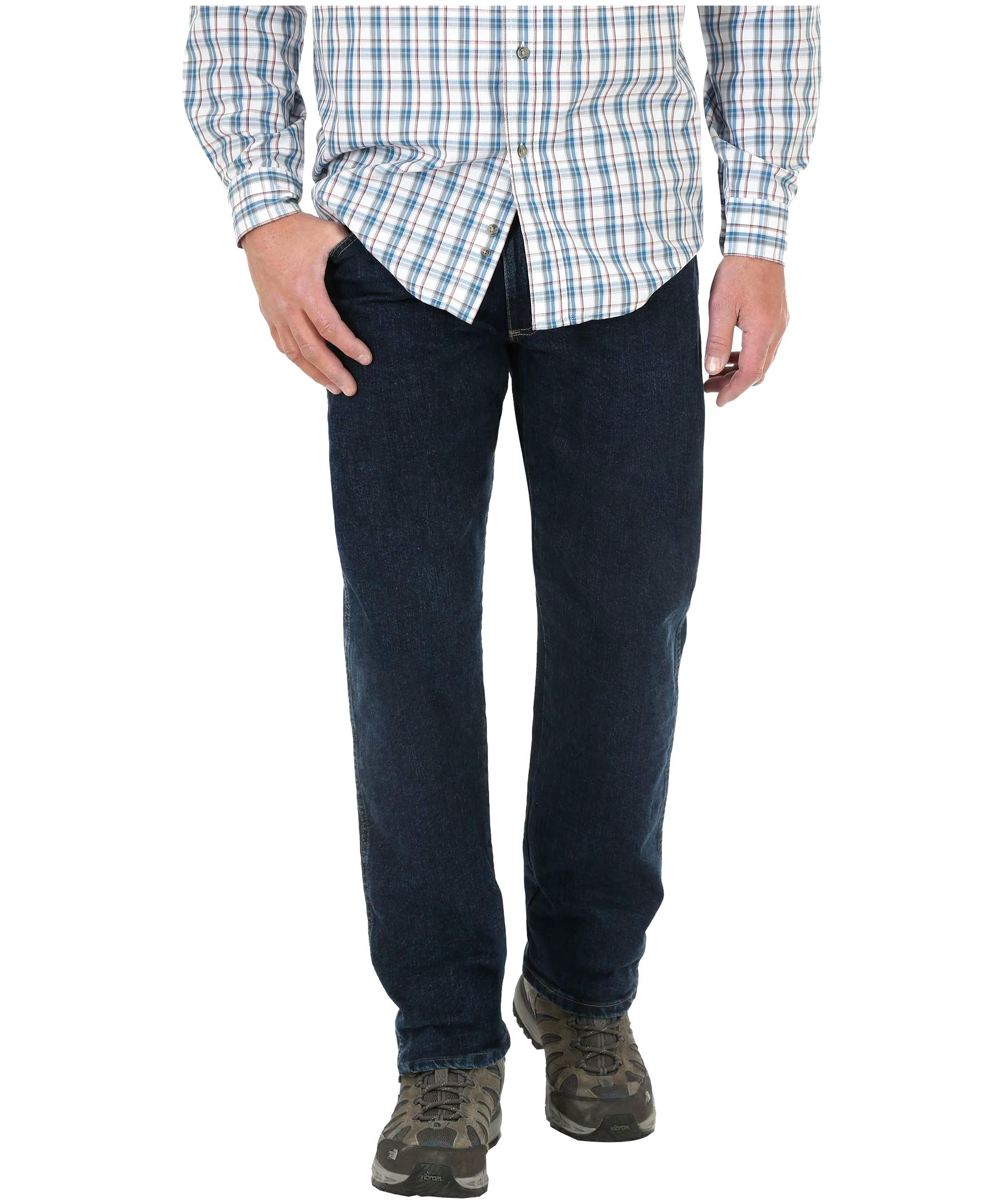 Wrangler Men's Essential Relaxed Stretch Jeans