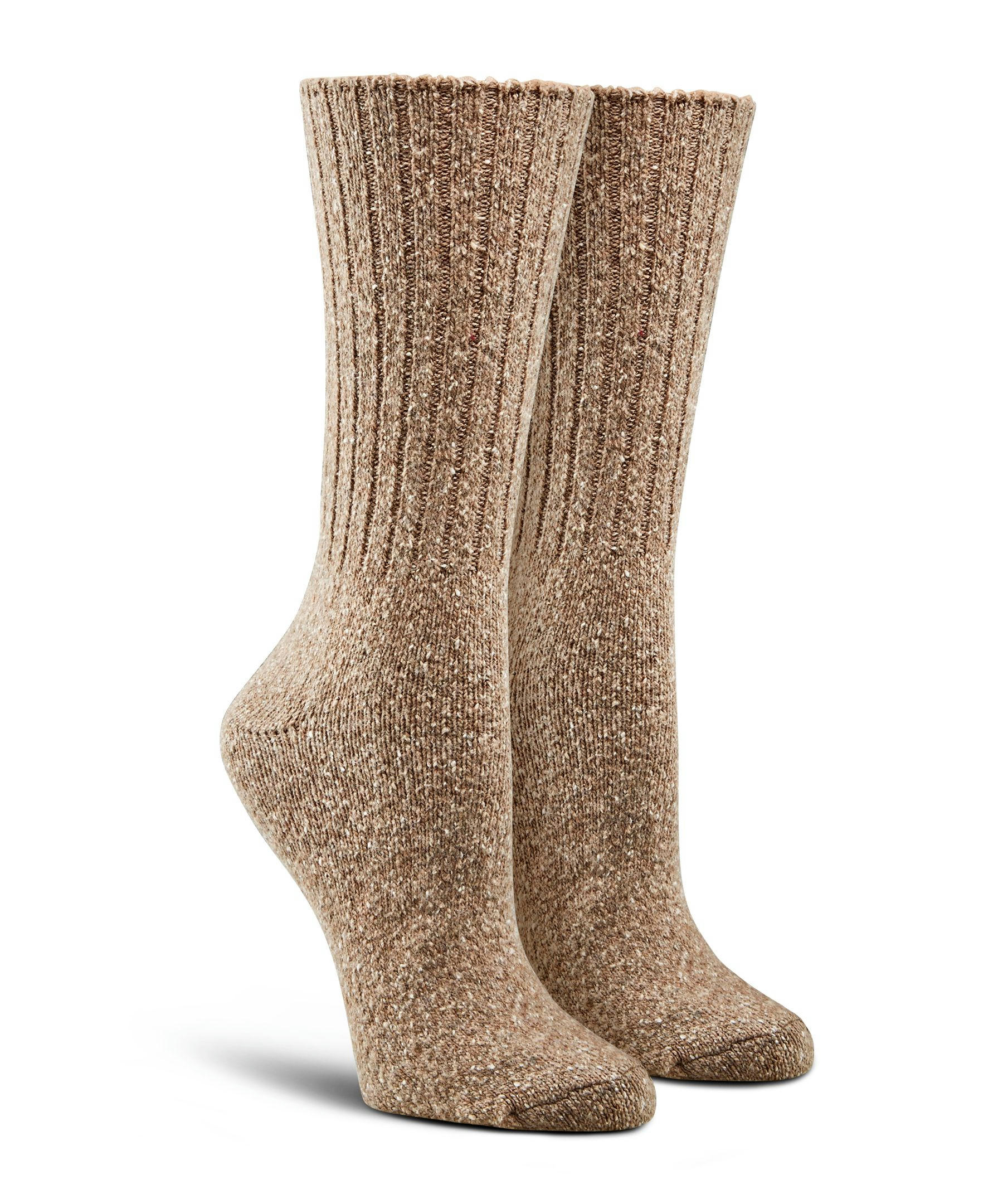 Denver Hayes Women's 2 Pack Rib Knit Sweater Crew Socks