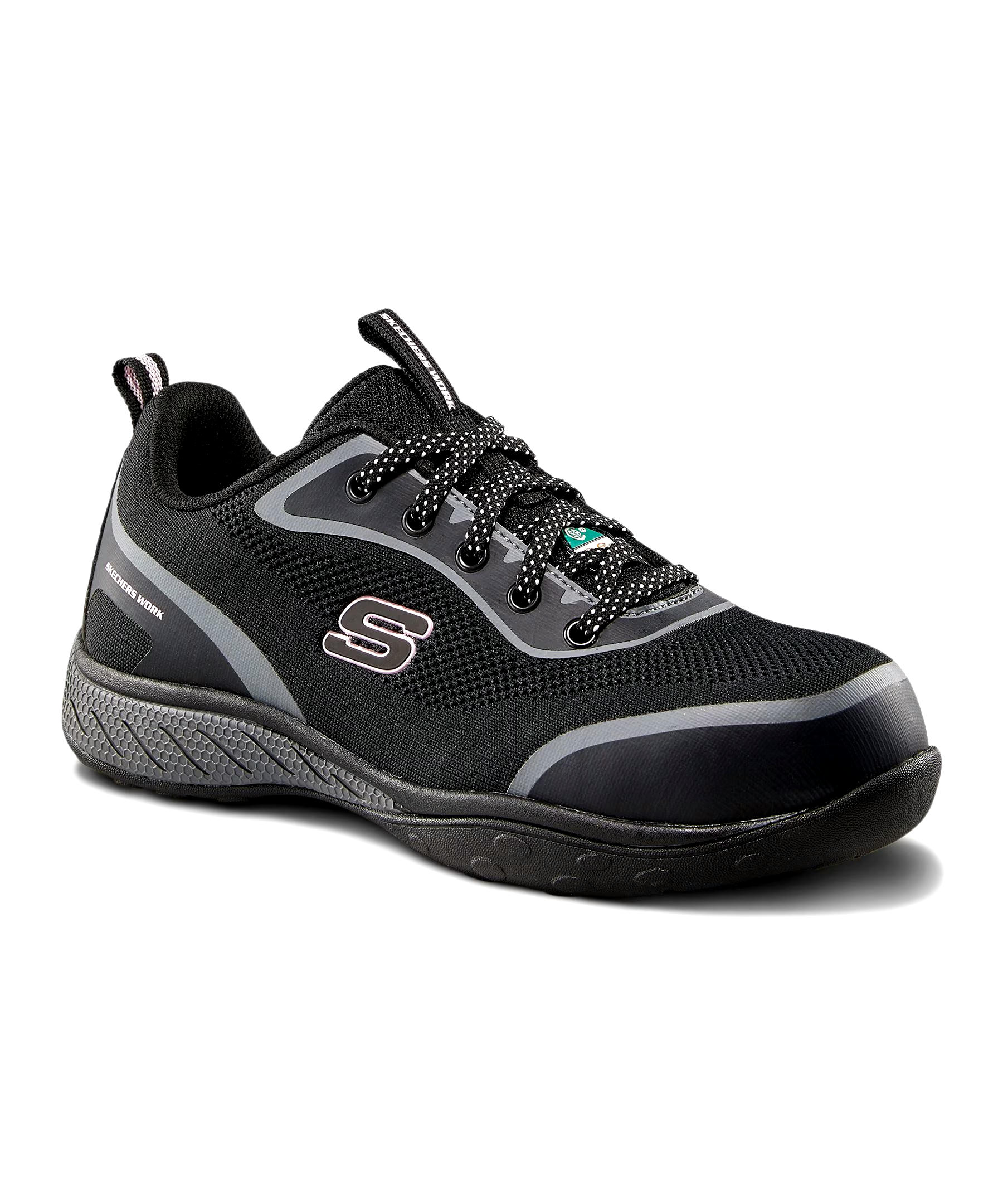 Skechers Work Women's Steel Toe Steel Plate Work Athletic Safety Shoes