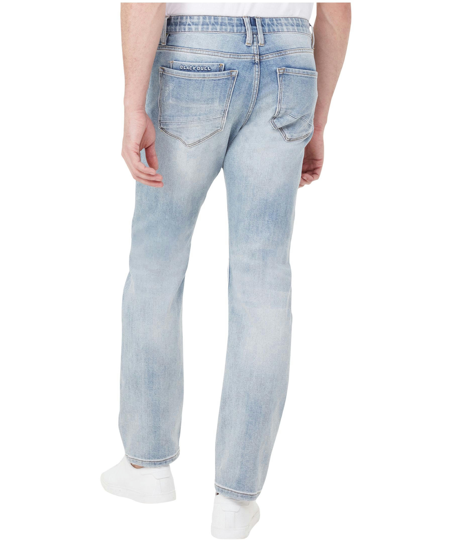 Blackbull Men's Sam Regular Slim Fit Stretch Jeans