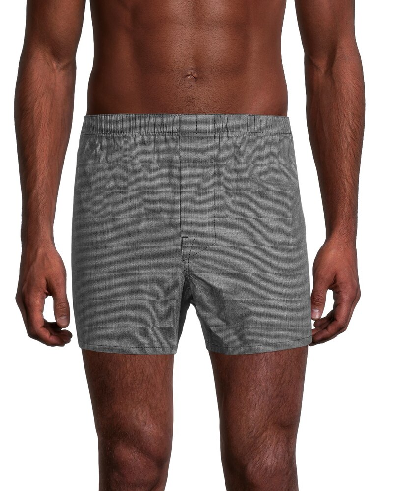 Denver Hayes Men's 3 Pack Classic Woven Boxer Underwear