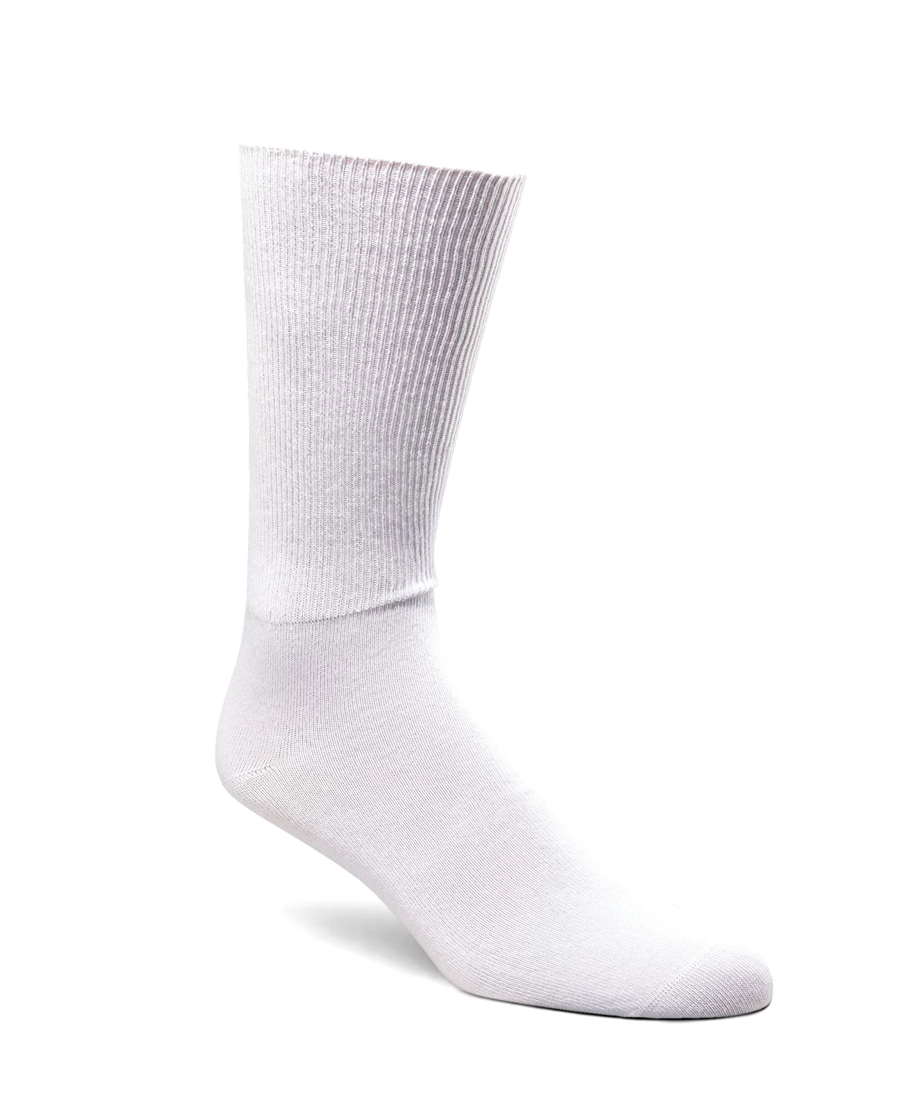 Wel-max Men's Non-Binding Casual Crew Socks