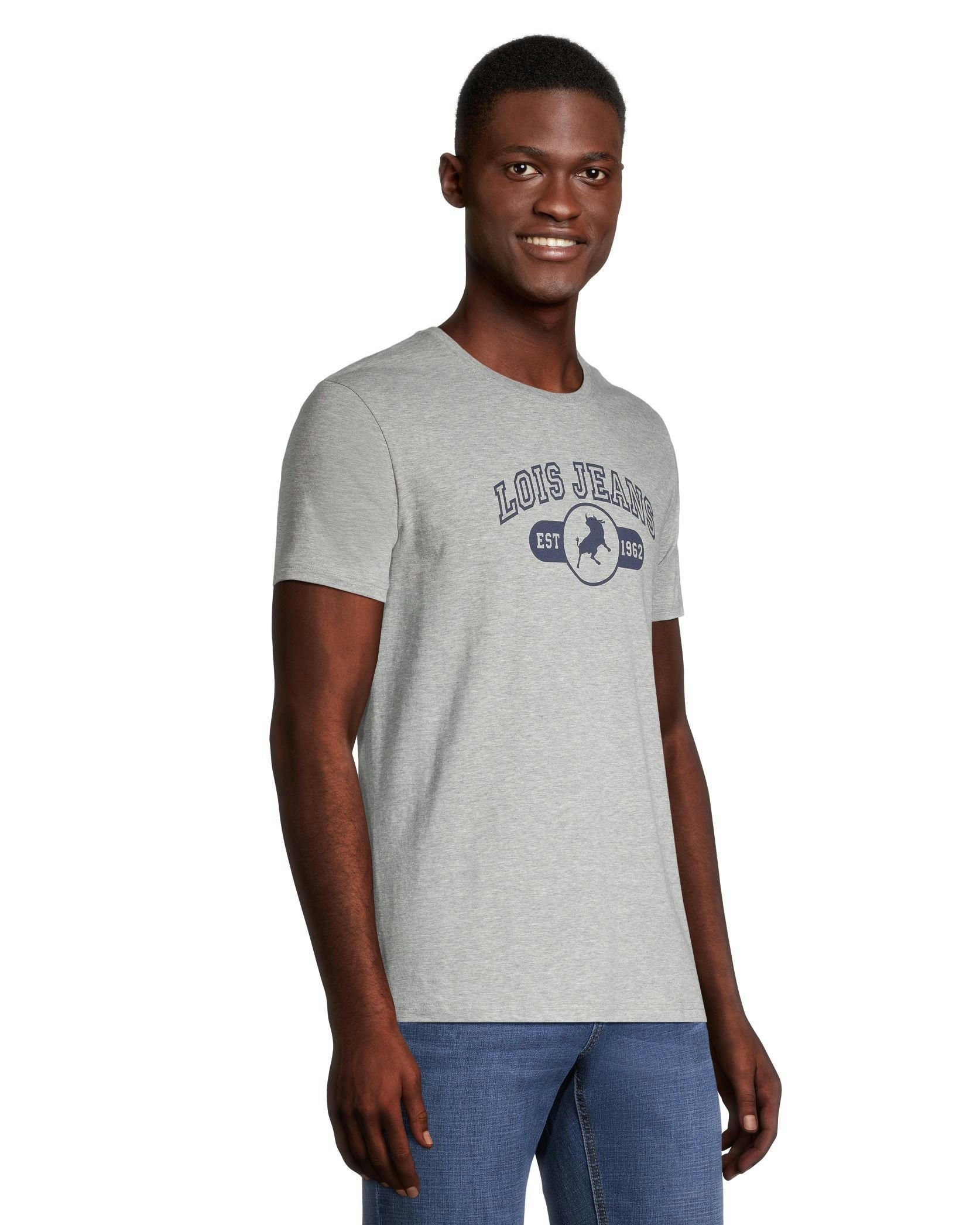 Lois Men's Dean Bull Graphic T shirt