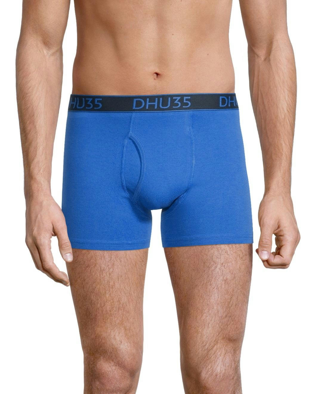 Denver Hayes Men's 3 Pack X-Mas Cotton Stretch Boxer Brief Underwear