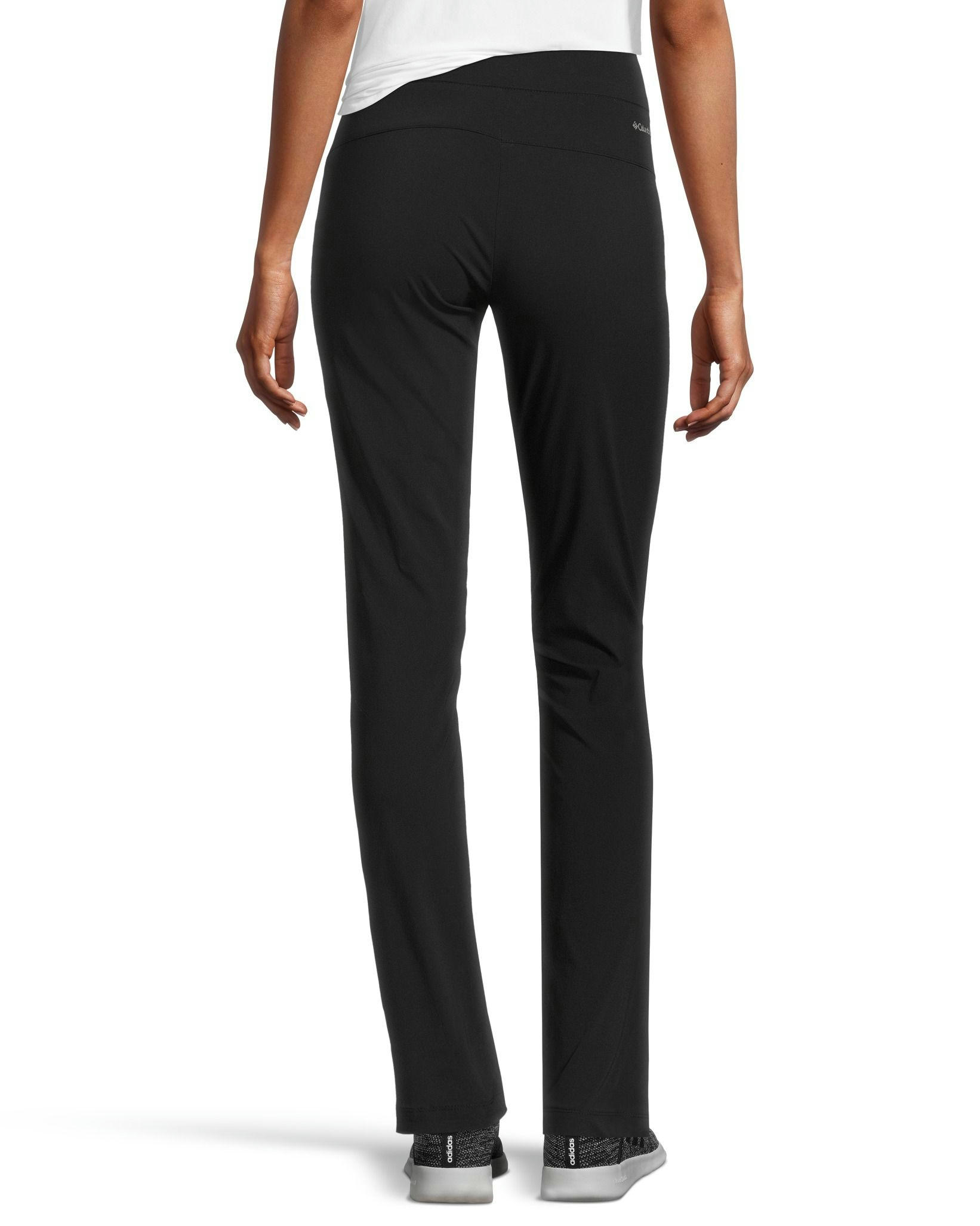 Columbia Women's Anytime Casual Pull On Pants, Hiking, Casual, Slim Fit, Mid Rise, Stretch