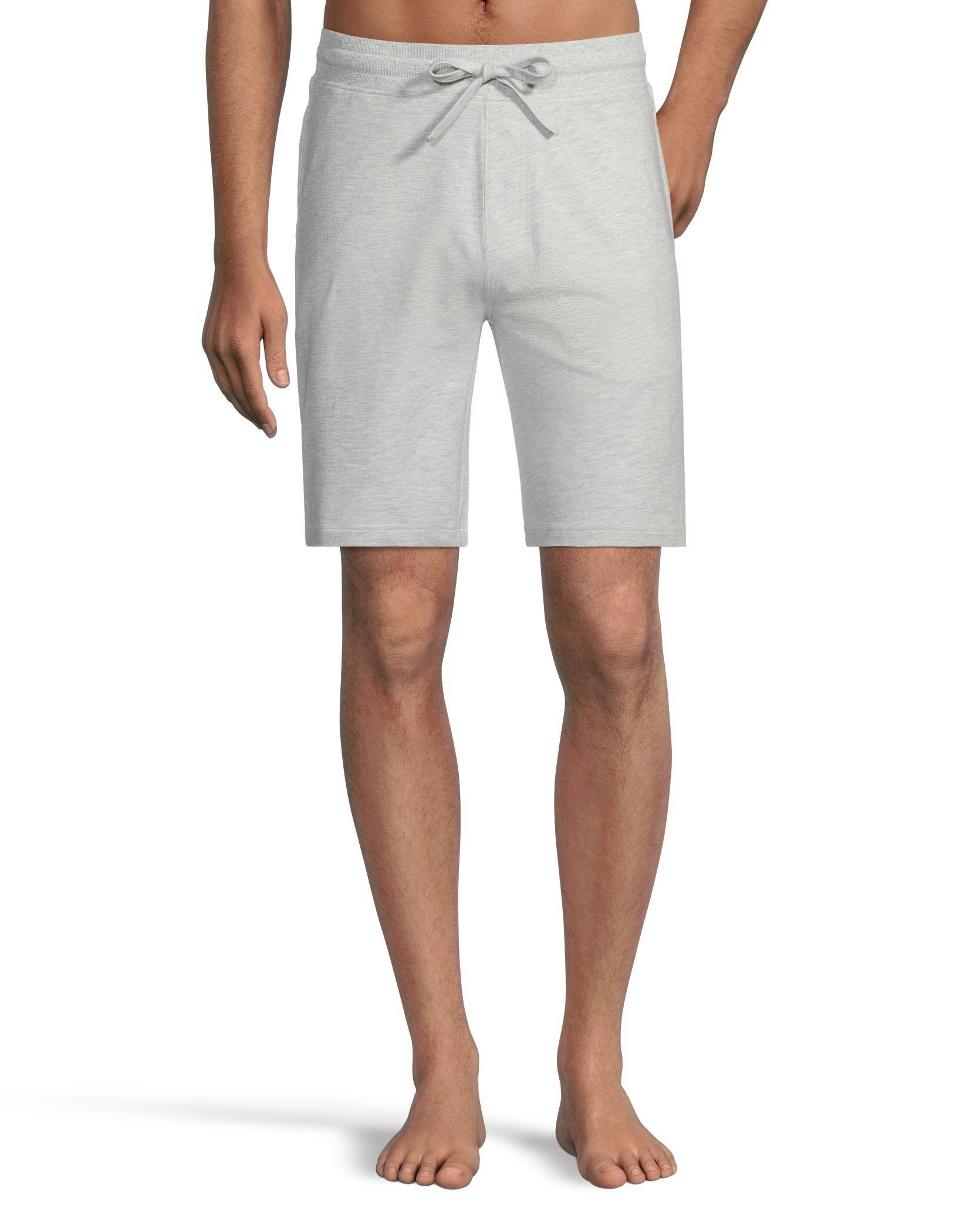 Denver Hayes Men's French Terry Elastic Drawstring Lounge Shorts