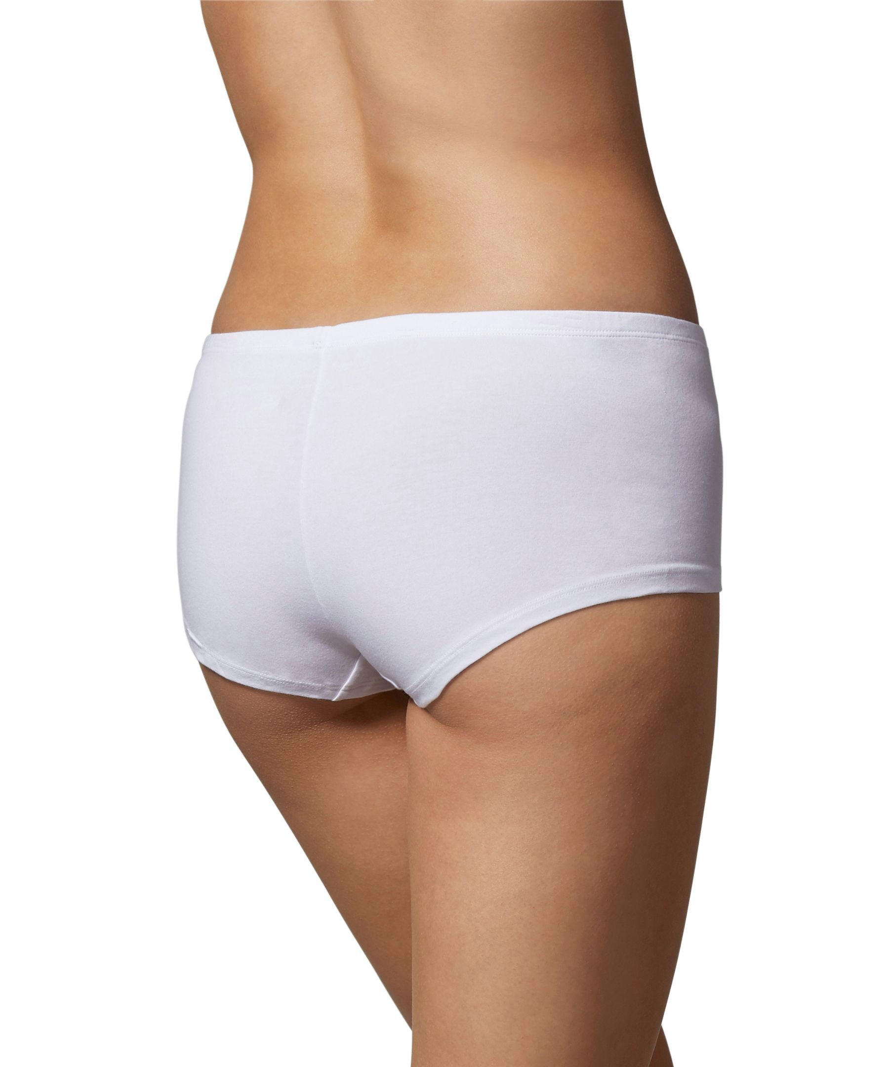Denver Hayes Women's 3 Pack Cotton Stretch Boyshort Underwear