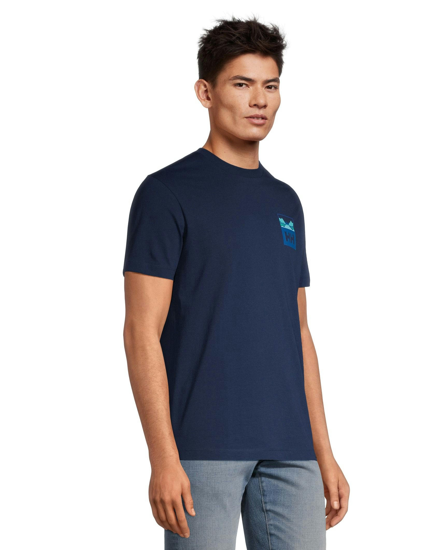 Helly Hansen Men's Back Mountain Graphic Short Sleeve T Shirt