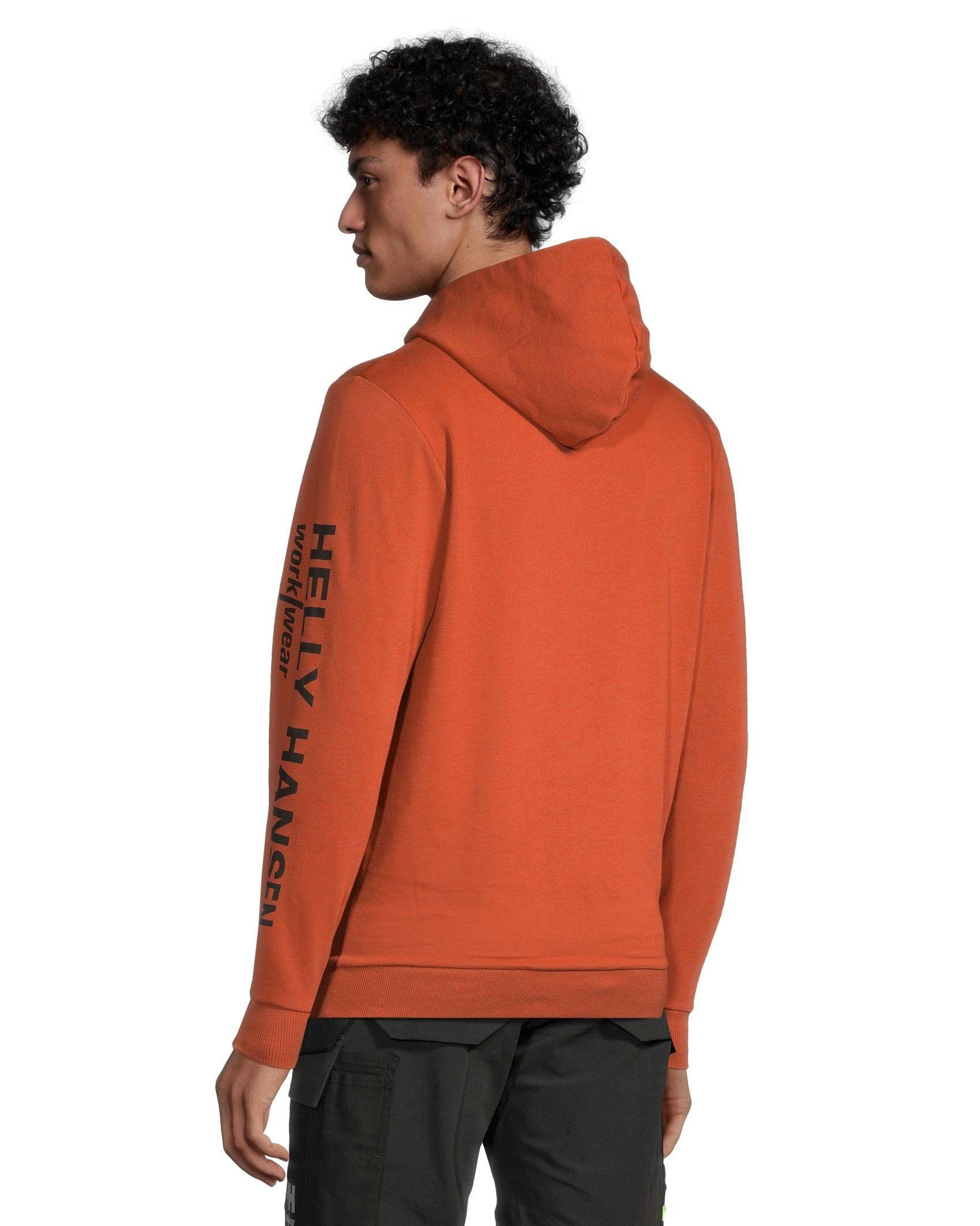 Helly Hansen Workwear Men's Sleeve Logo Hooded Sweatshirt