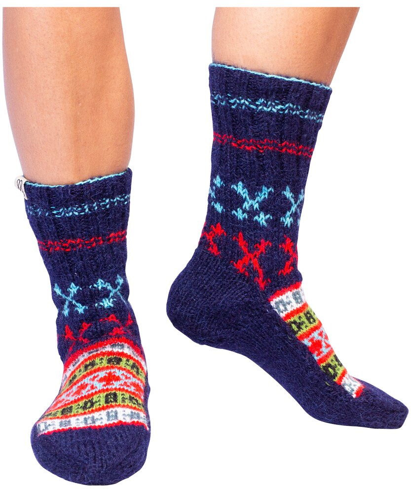 FAZL Unisex Handmade Cozy Himalayan Socks