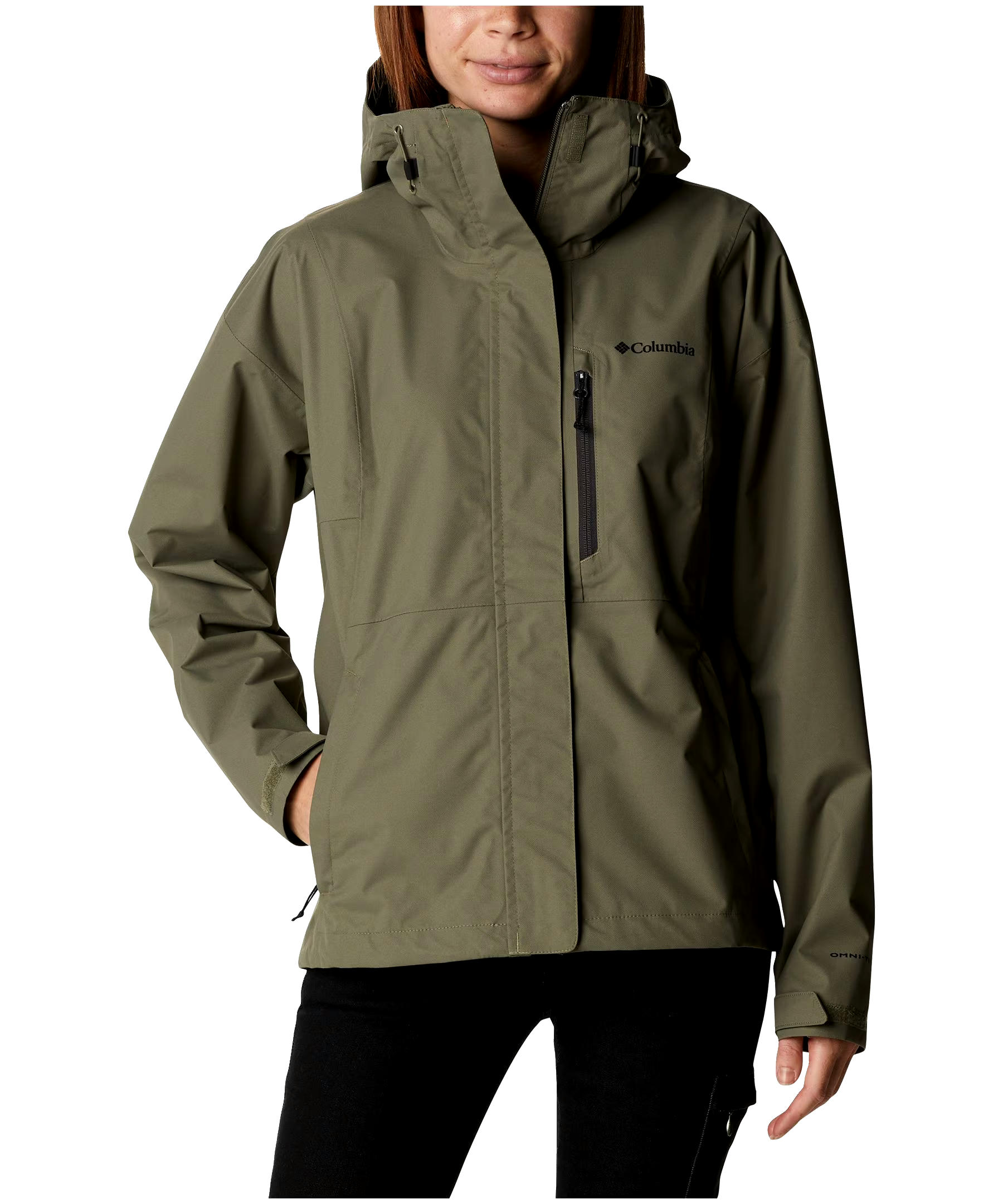Columbia Women's Hikebound Omni-Tech Hooded Waterproof Rain Jacket