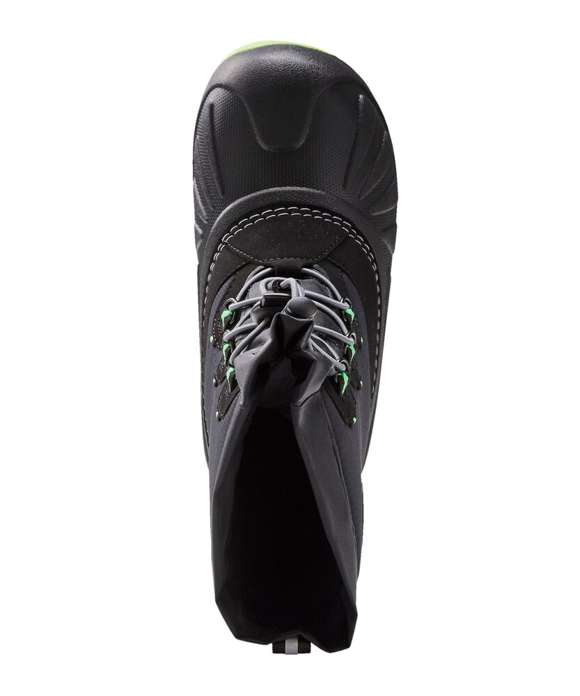 WindRiver Youth Golden IceFX Winter Boots - Black/Green