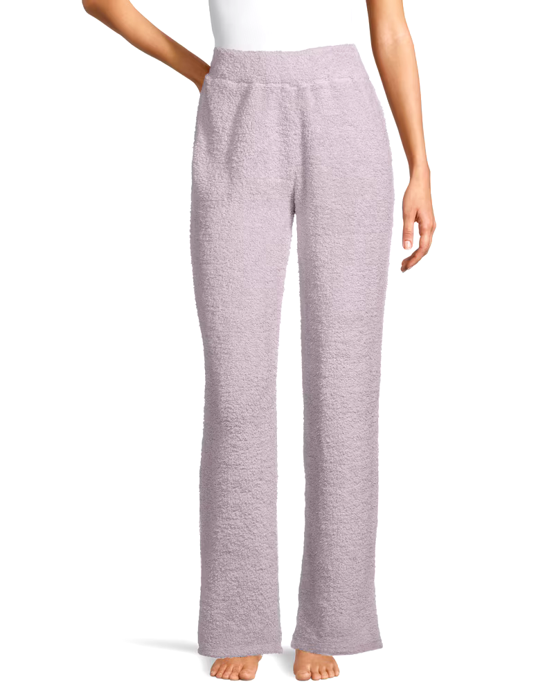 Denver Hayes Women's Cozy Plush Relaxed Fit Straight Leg Pajama Pants
