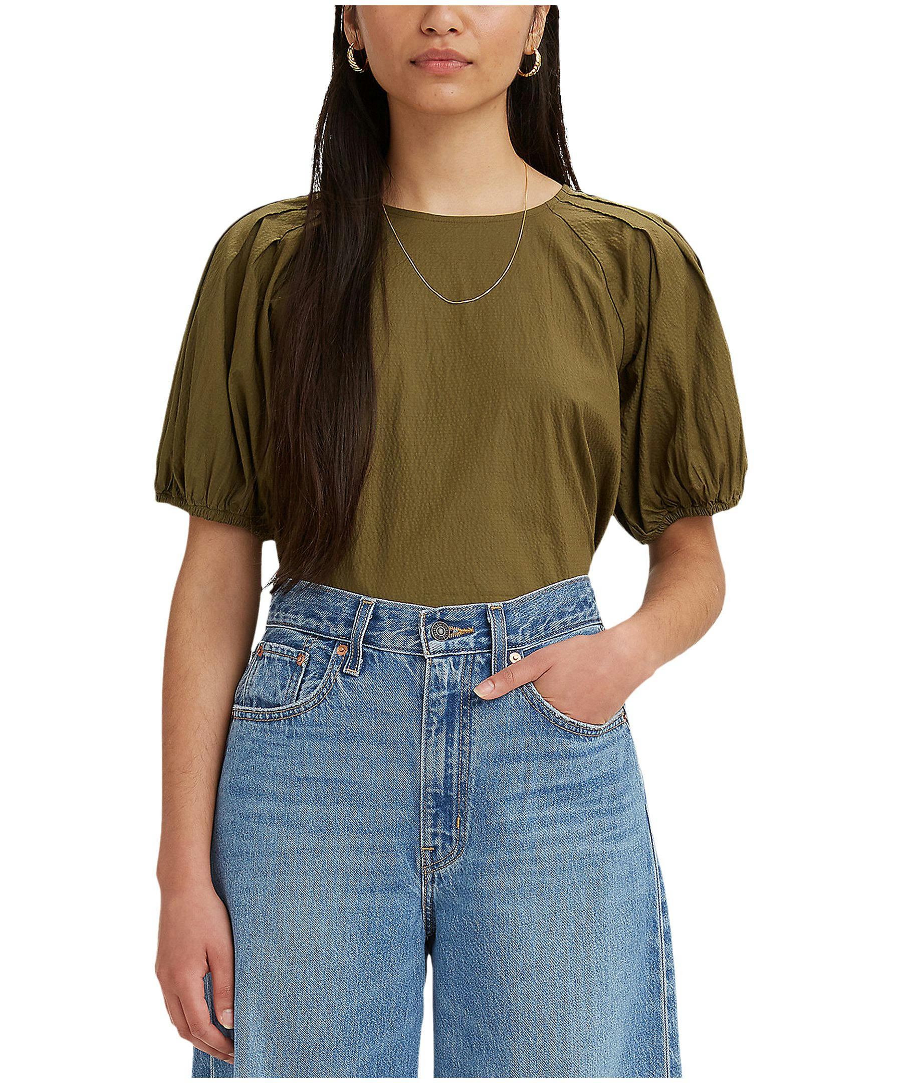Levi's Women's Sefina High Neck Blouse