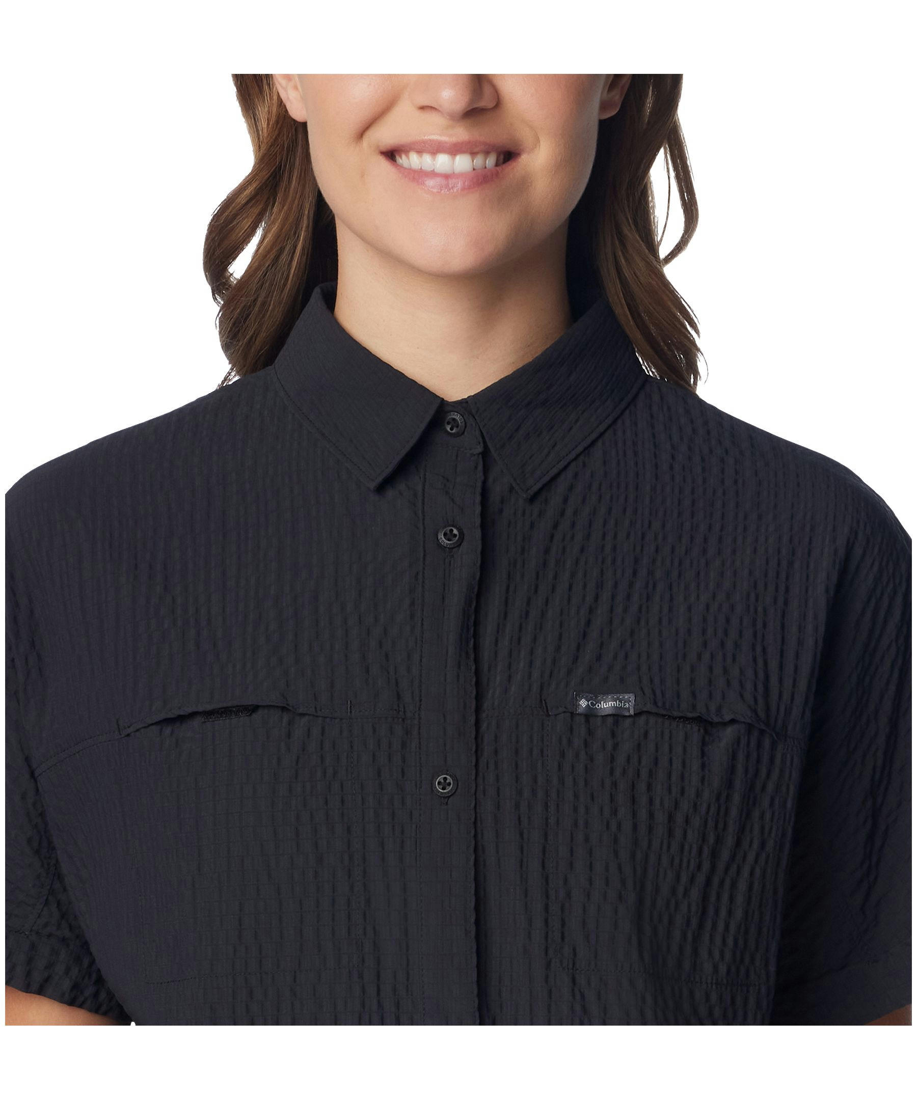Columbia Women's Boundless Trek Omni-Shade™ Short Sleeve Button Down Shirt