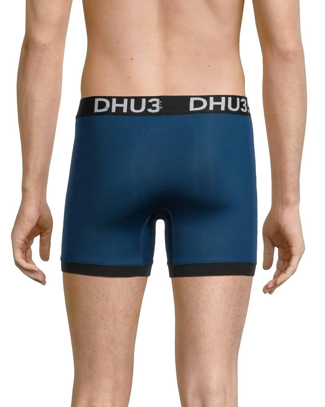 Denver Hayes Men's 3 Pack Fashion Microfiber Heat Press Boxer Briefs