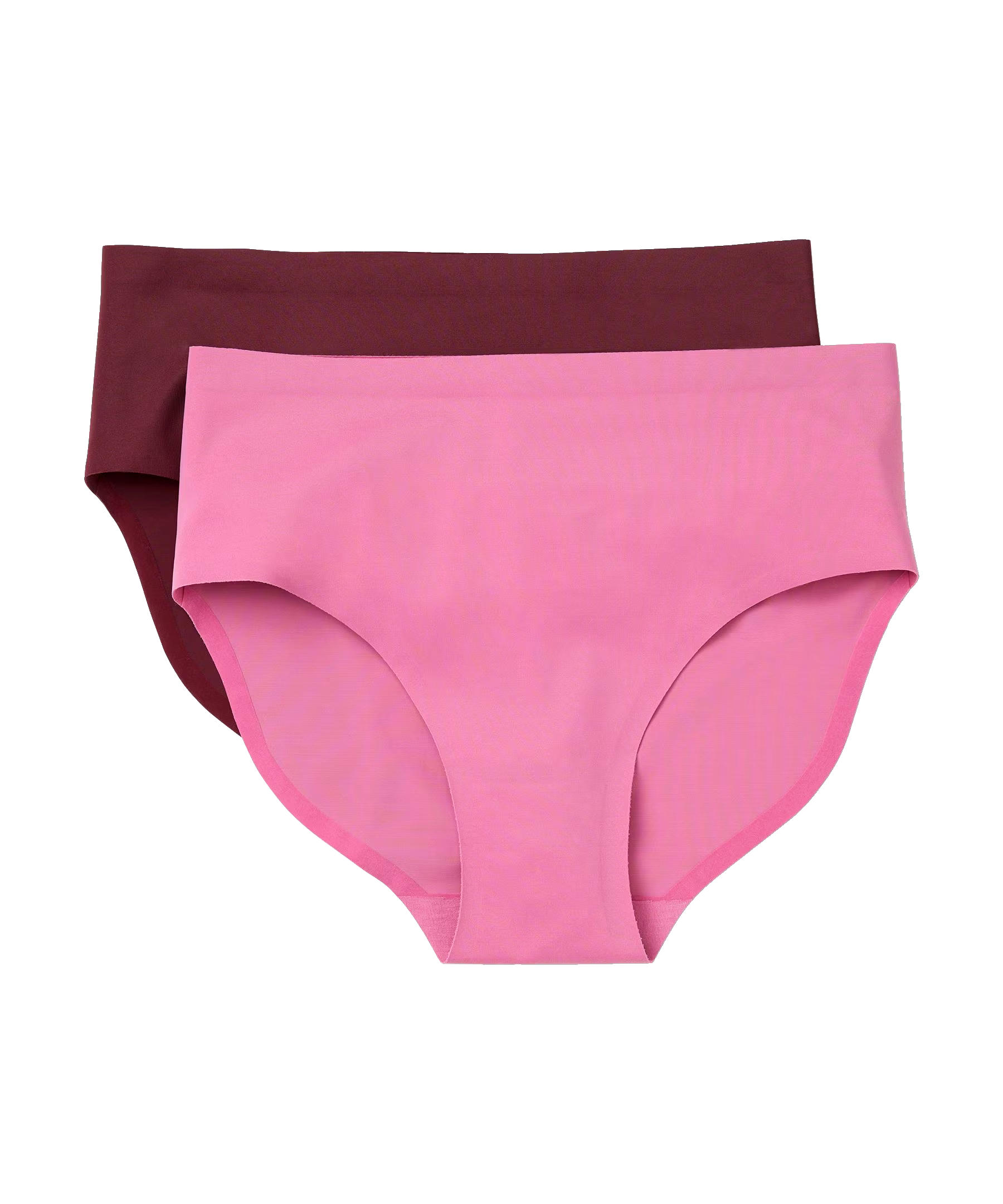 Denver Hayes Women's 2 Pack Perfect Fit Invisibles Briefs Underwear