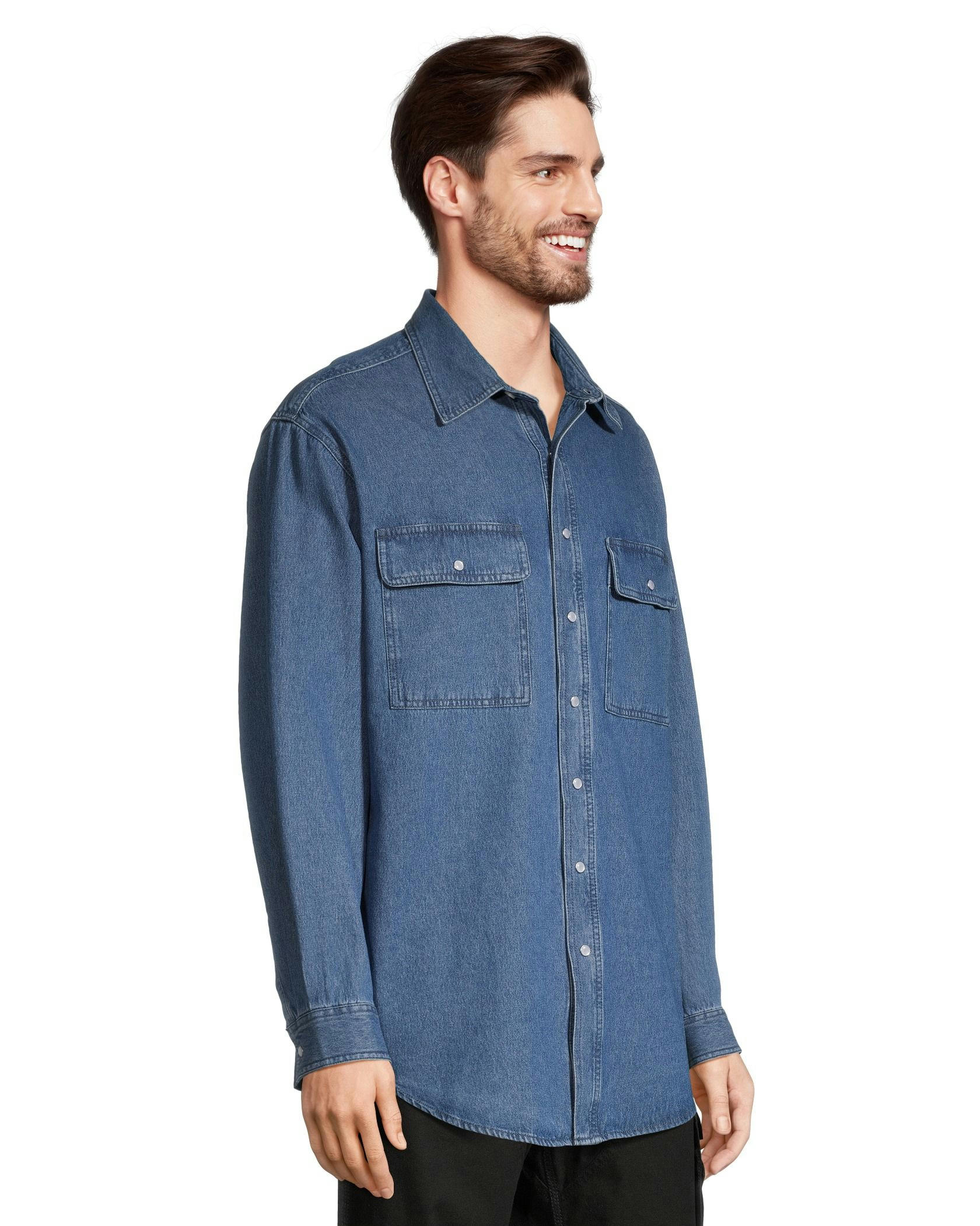 Dakota WorkPro Series Men's Snap Front Denim Work Shirt